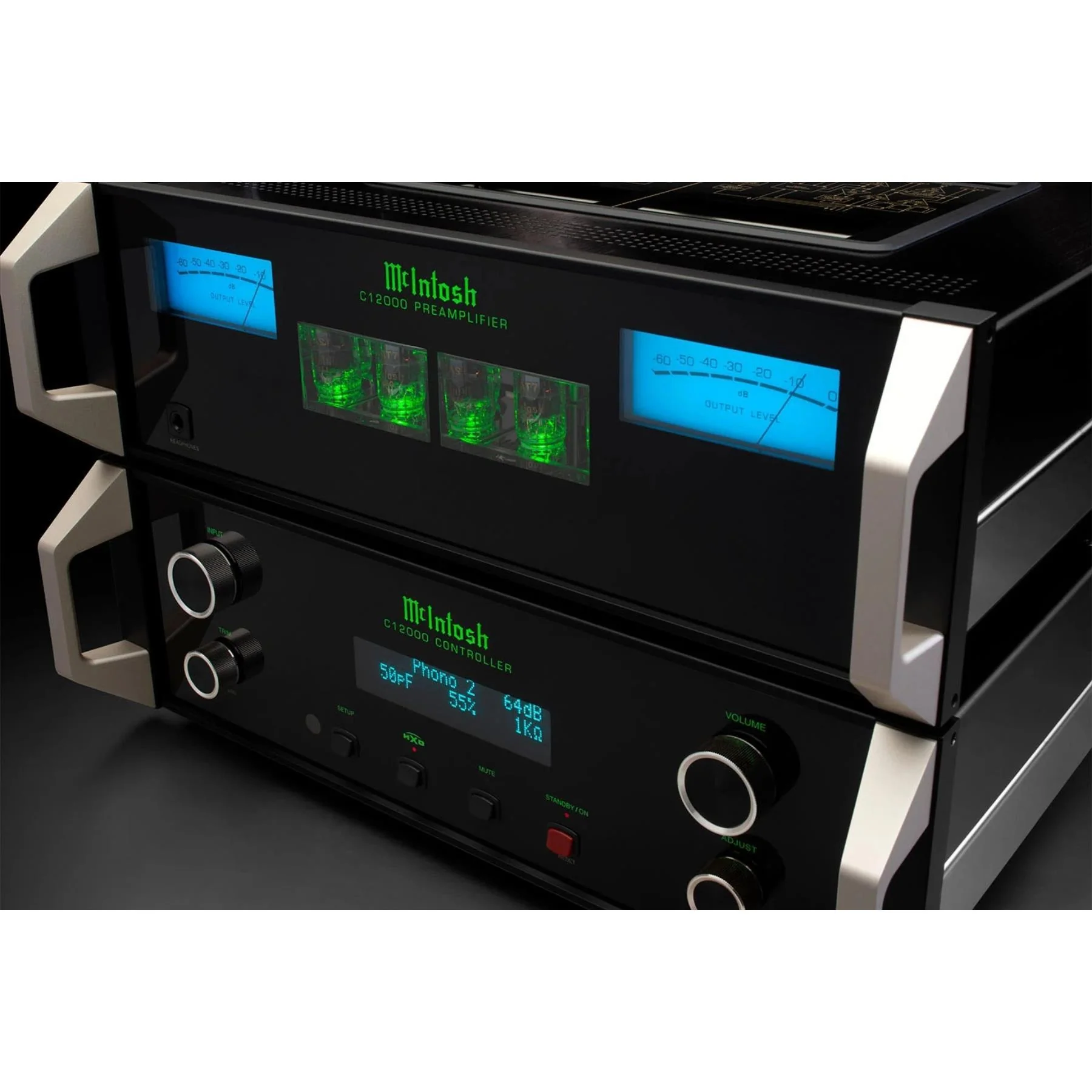 McIntosh C12000 2-Channel Solid State and Vacuum Tube Preamplifier - Image 9