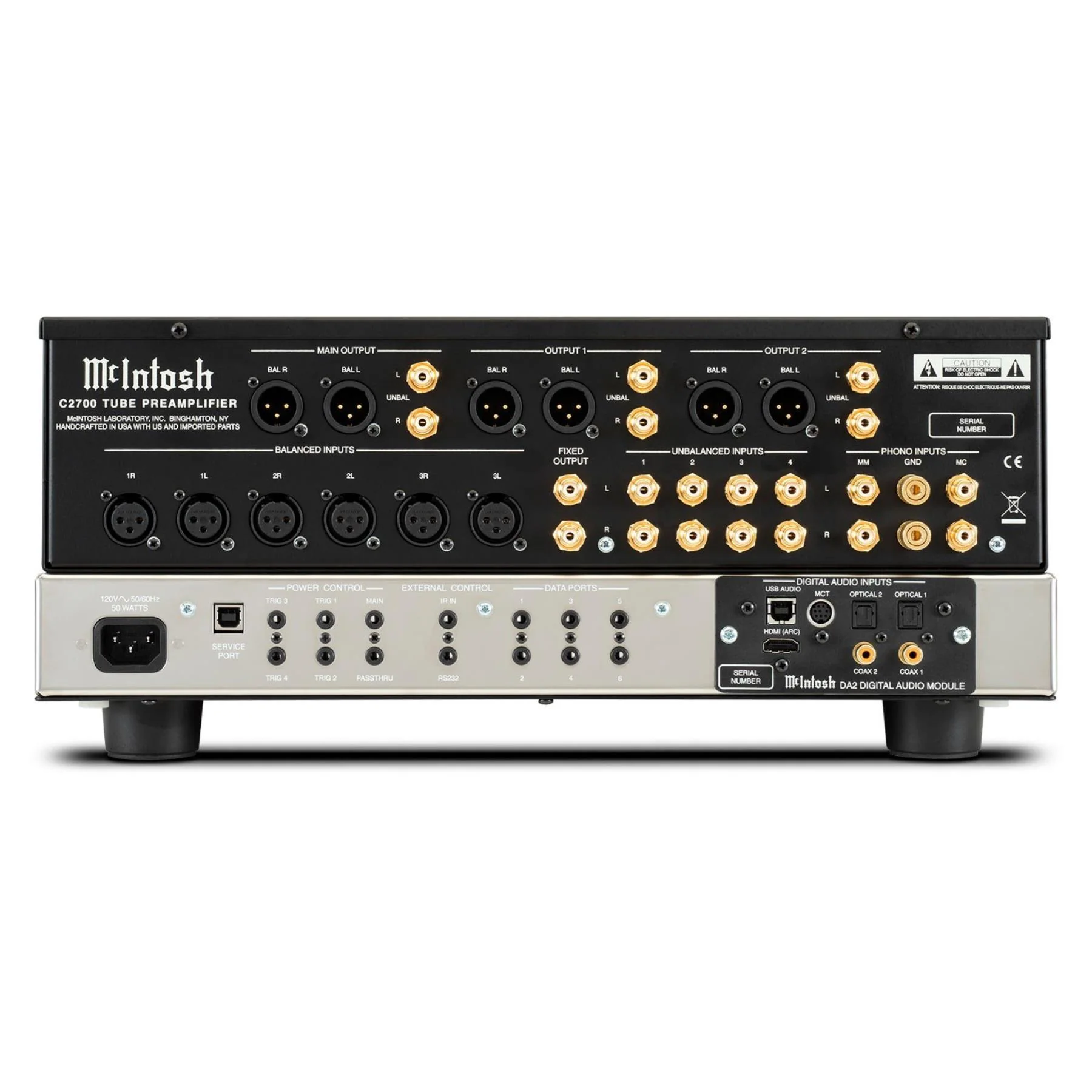McIntosh C2700 2-Channel Vacuum Tube Preamplifier - Image 3
