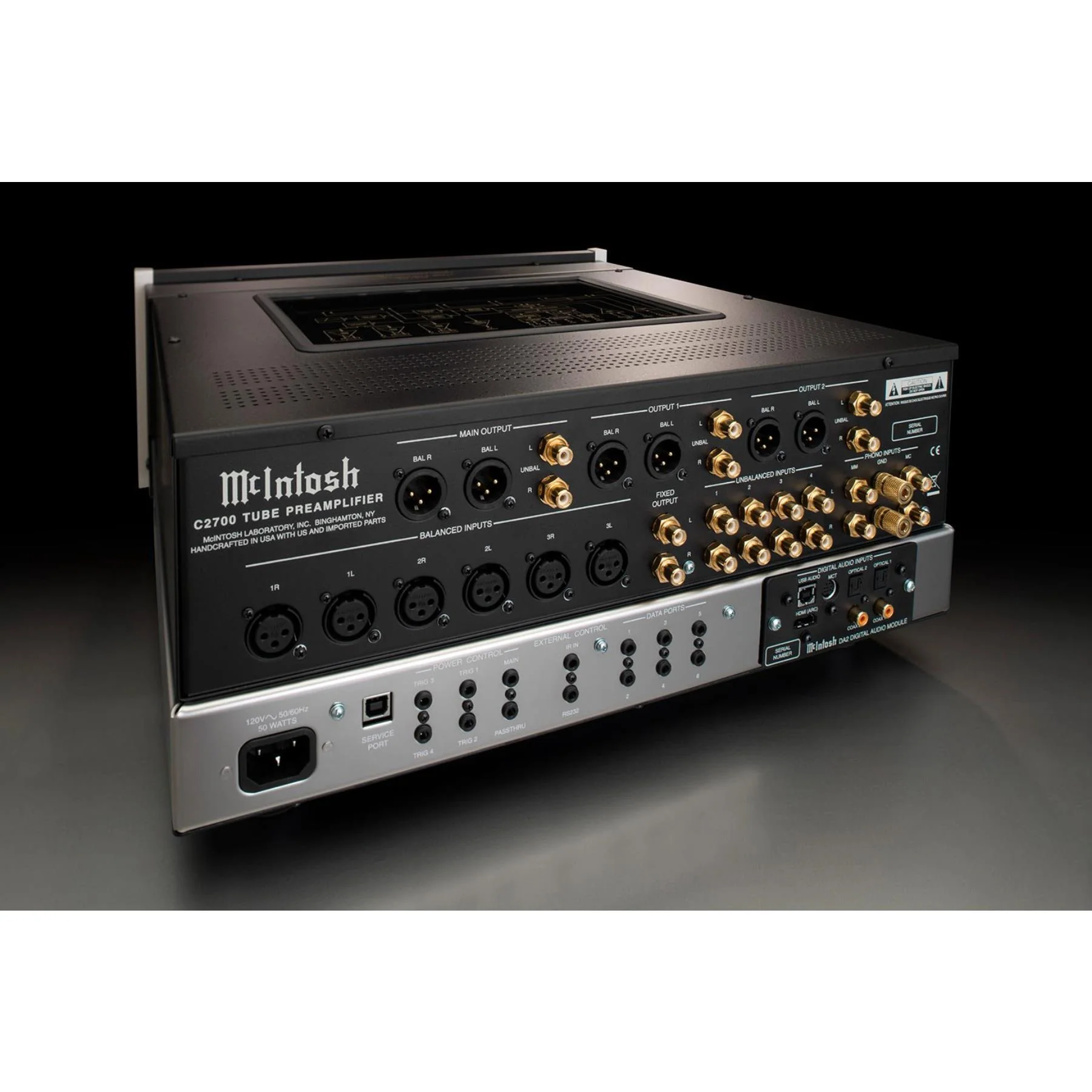 McIntosh C2700 2-Channel Vacuum Tube Preamplifier - Image 7