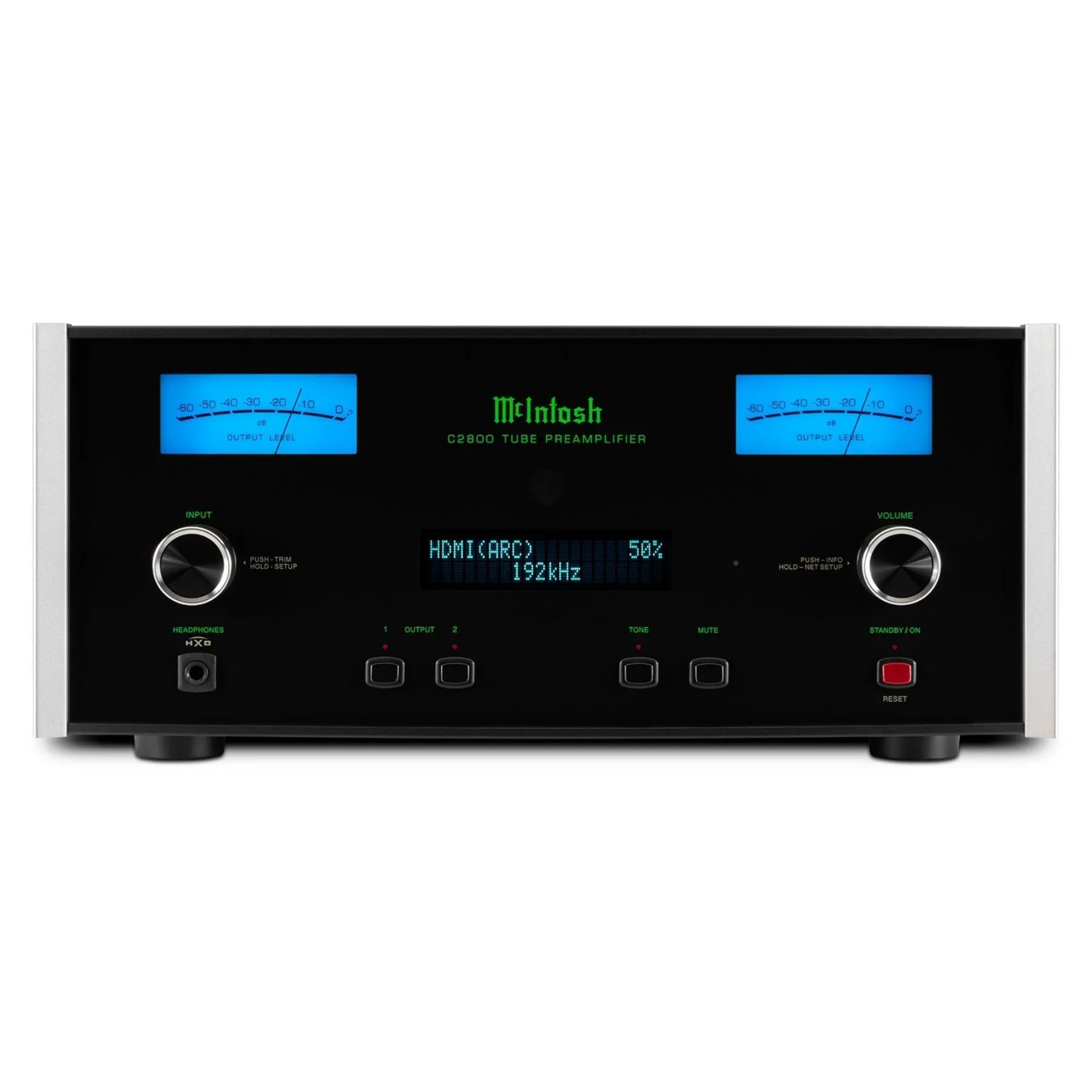 McIntosh C2800 2-Channel Vacuum Tube Preamplifier