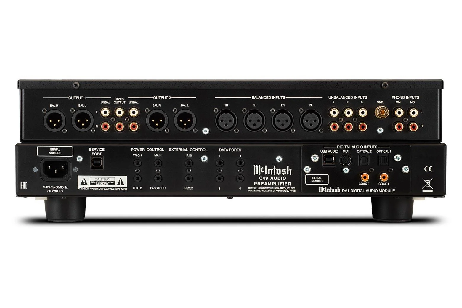 McIntosh C49 2-Channel Solid State Preamplifier - Image 2