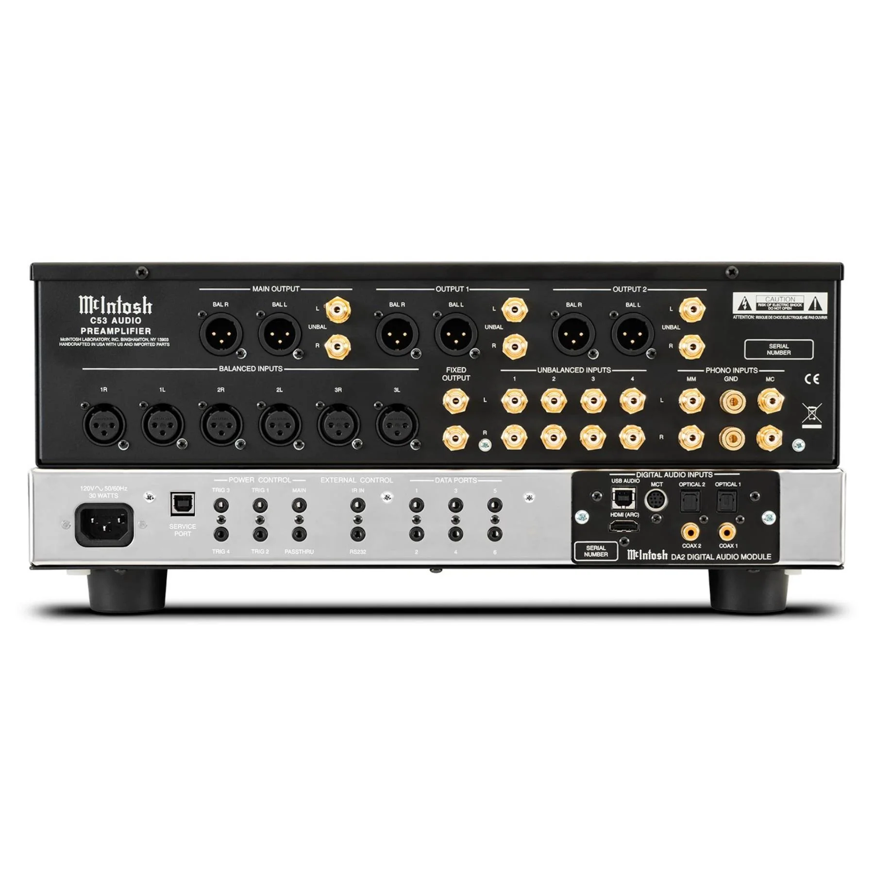 McIntosh C53 2-Channel Solid State Preamplifier - Image 2