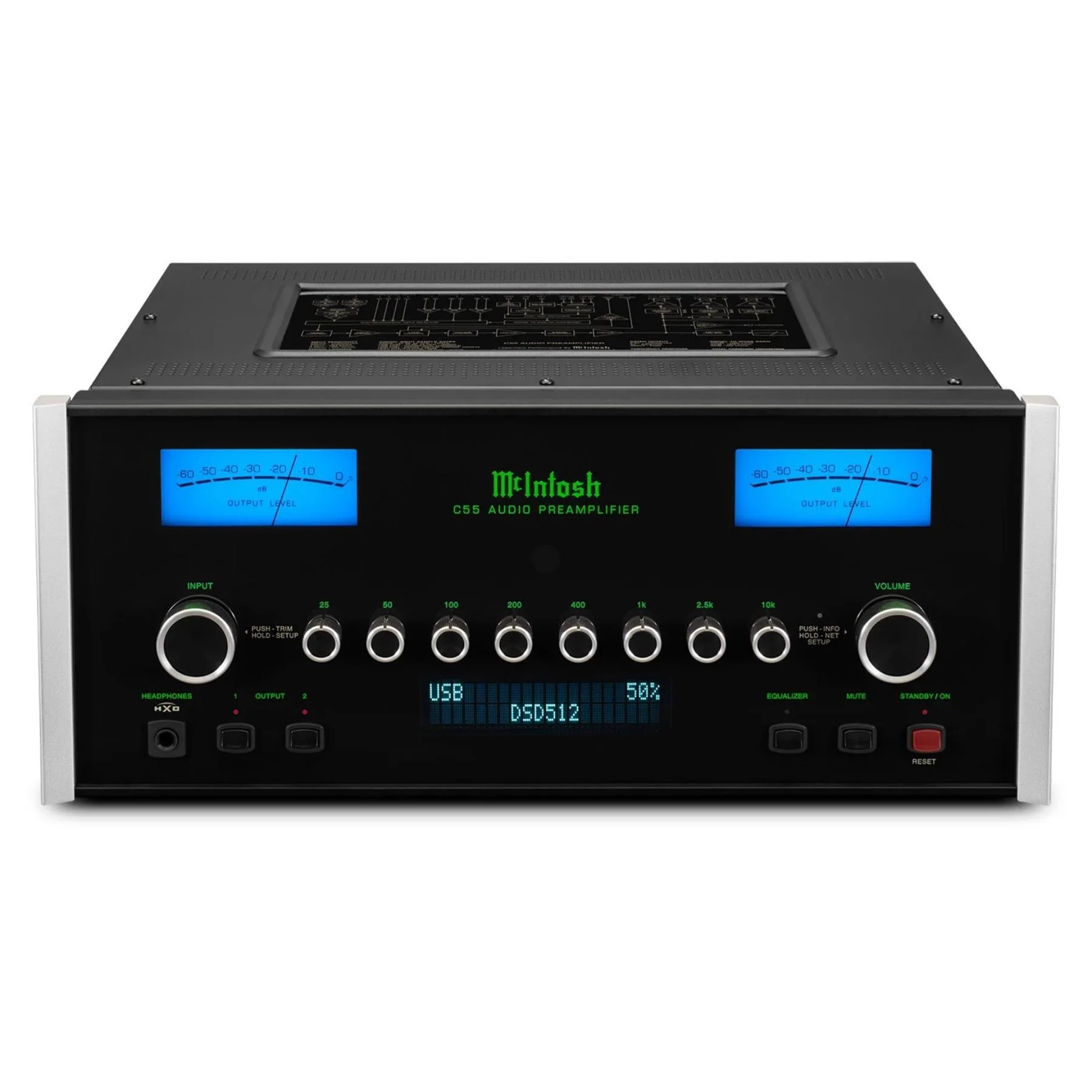 McIntosh C55 2-Channel Solid State Preamplifier - Image 3