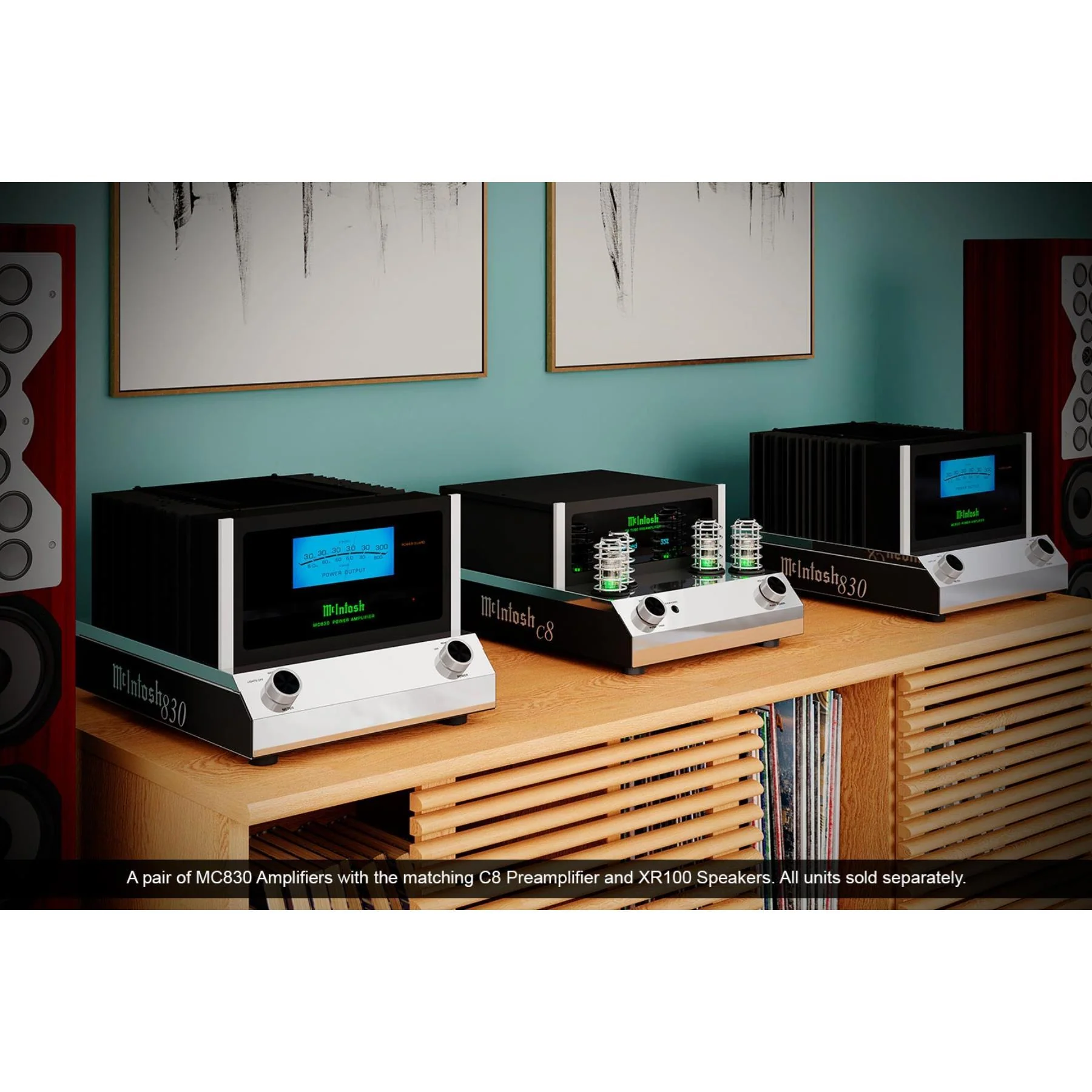 McIntosh C8 2-Channel Vacuum Tube Preamplifier - Image 8