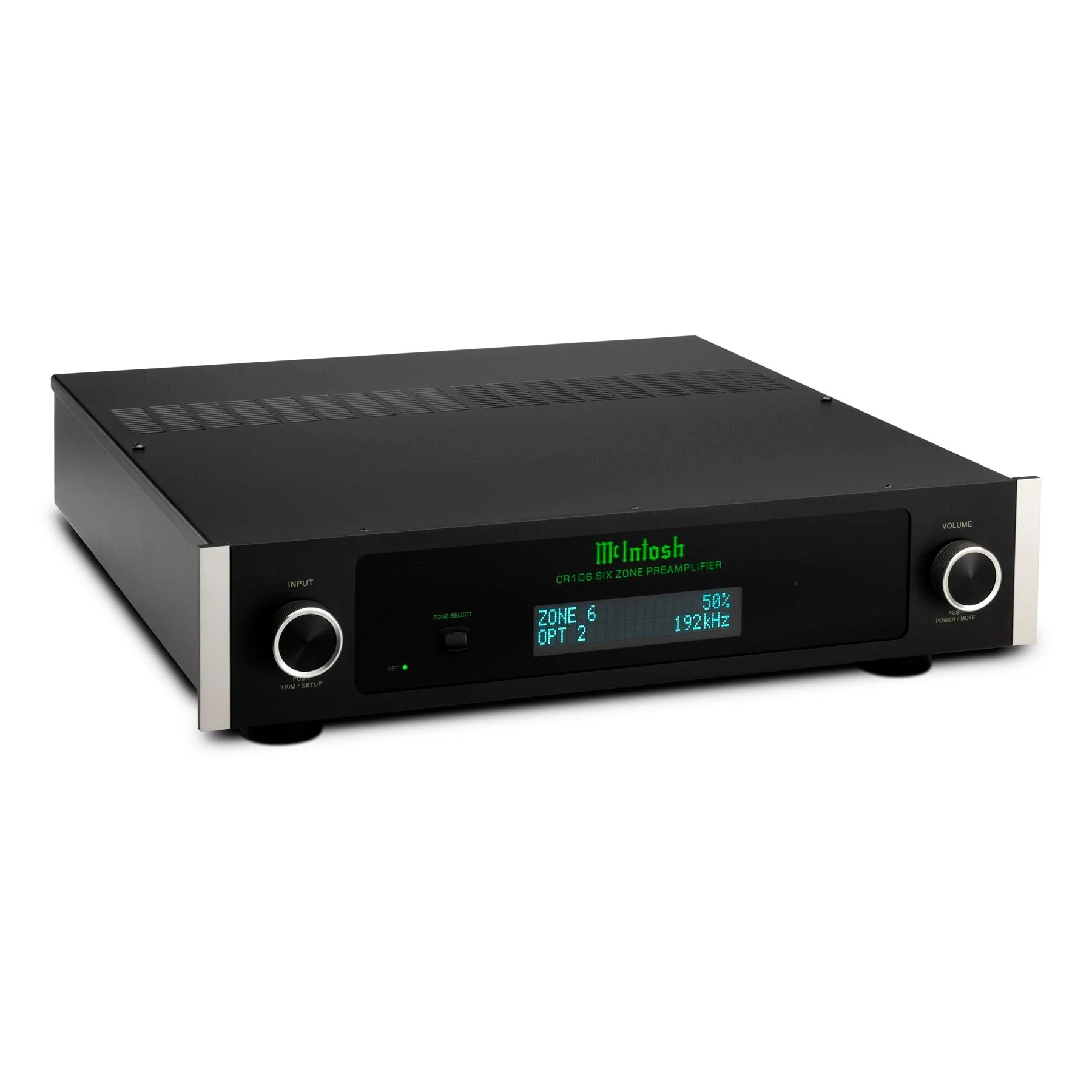 McIntosh CR106 6-Zone Preamplifier / Audio Matrix - Multi-Room Control & Flexible Connectivity