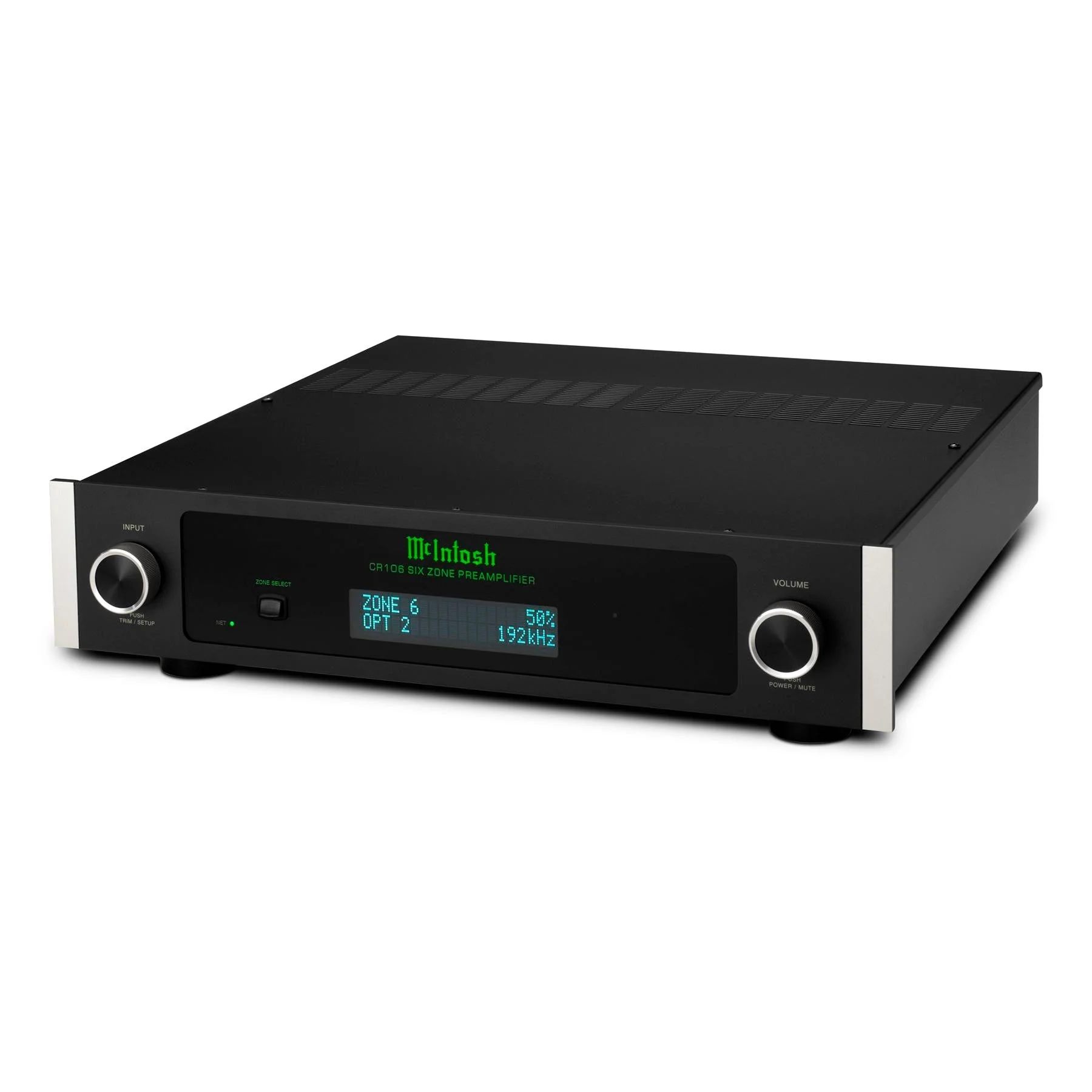 McIntosh CR106 6-Zone Preamplifier / Audio Matrix - Multi-Room Control & Flexible Connectivity - Image 2