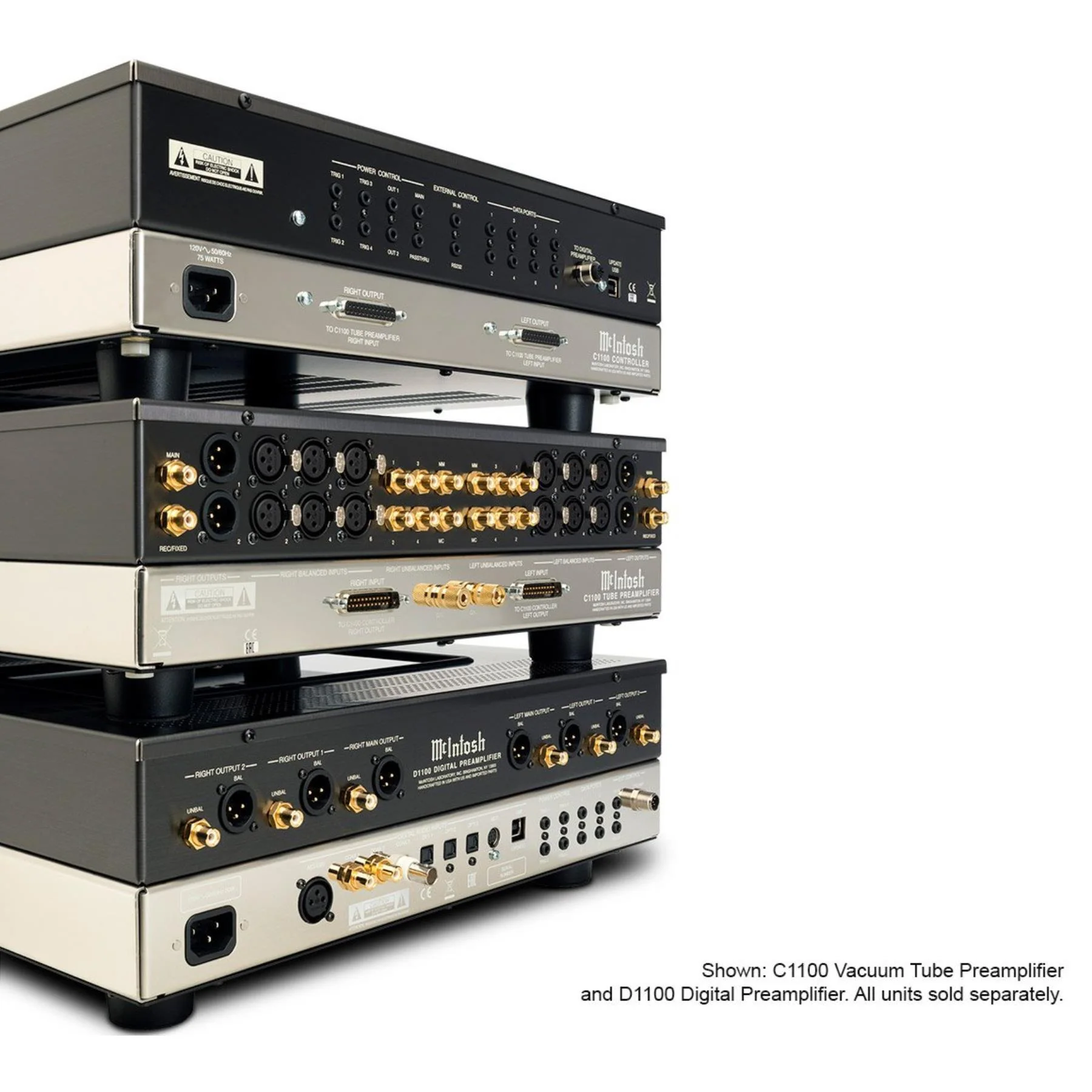 McIntosh D1100 2-Channel Digital Preamplifier - Image 7