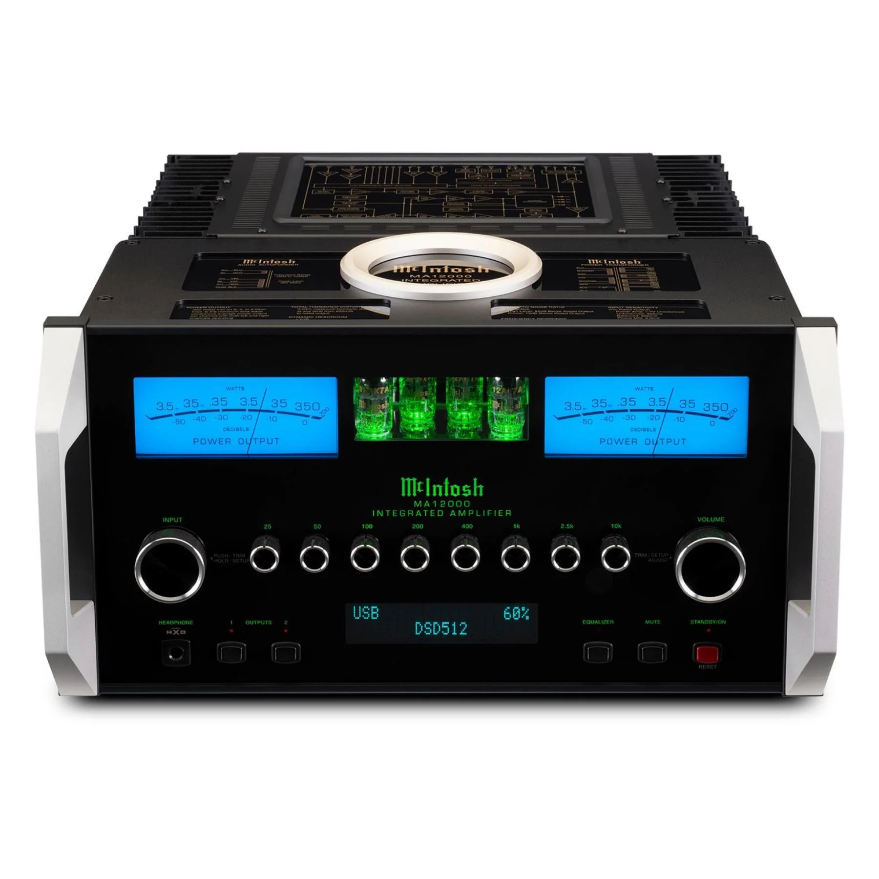 McIntosh MA12000 2-Channel Hybrid Integrated Amplifier