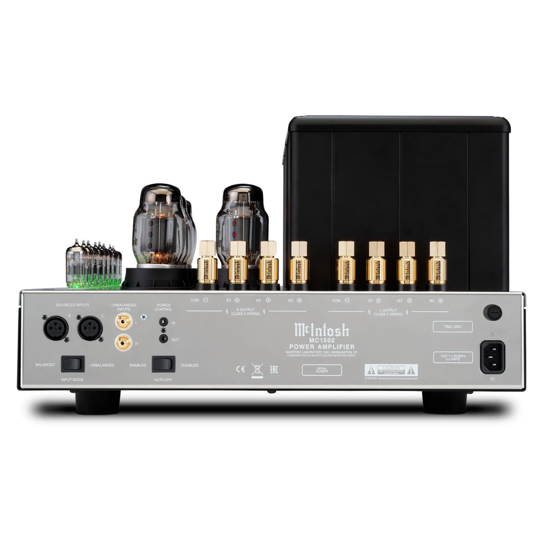 McIntosh MC1502 2-Channel Vacuum Tube Amplifier - Image 6