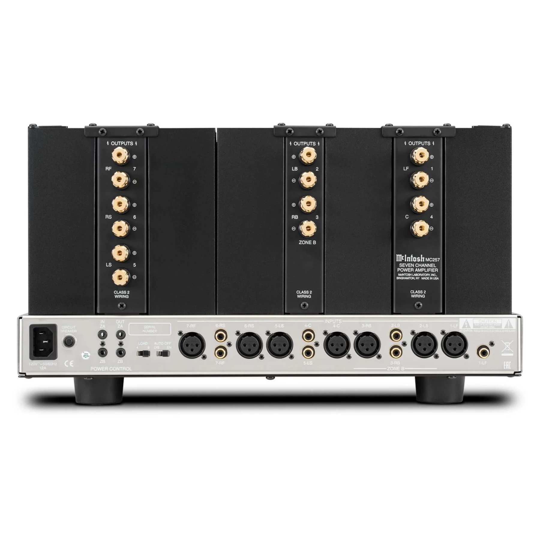 McIntosh MC257 7-Channel Solid State Amplifier - Image 2