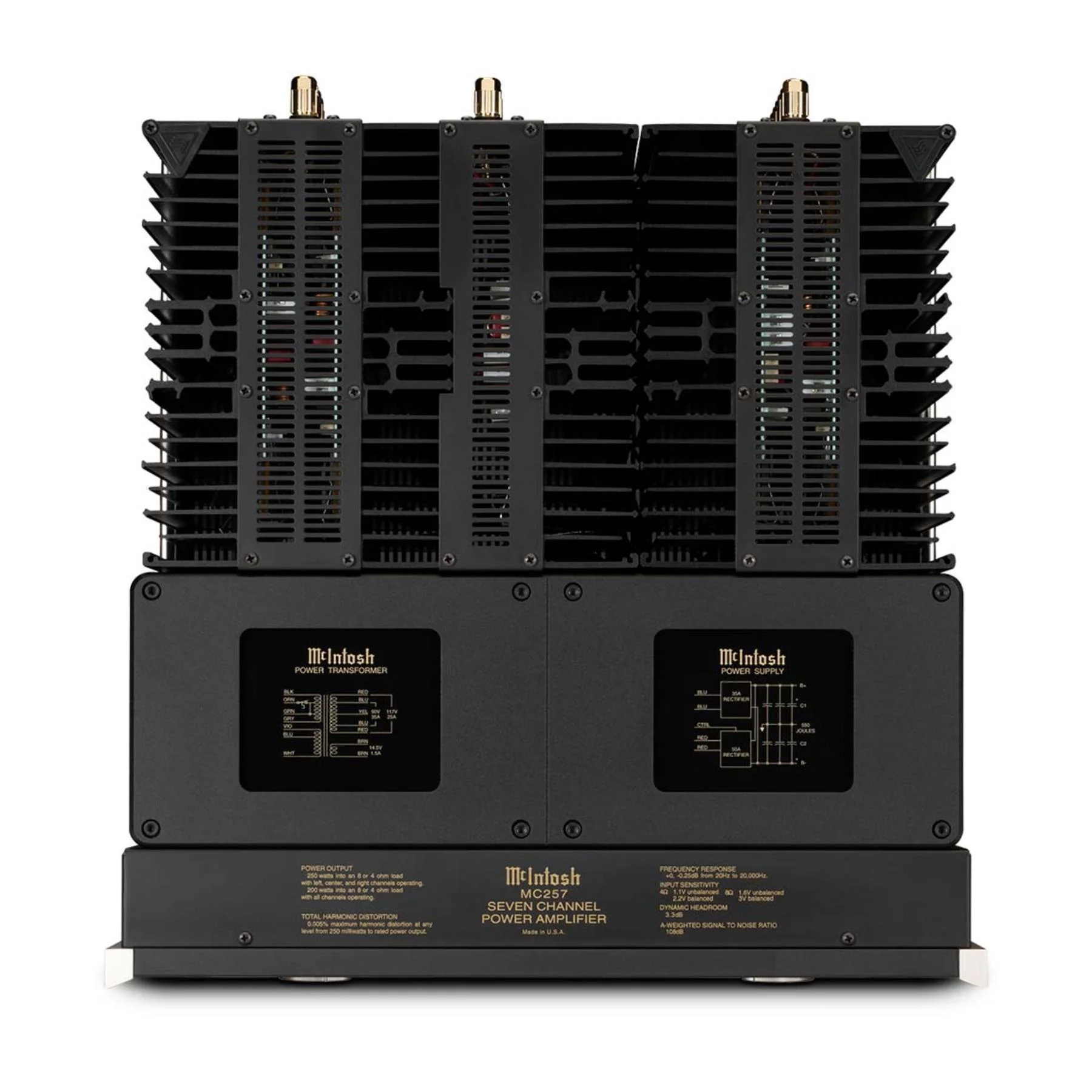 McIntosh MC257 7-Channel Solid State Amplifier - Image 4