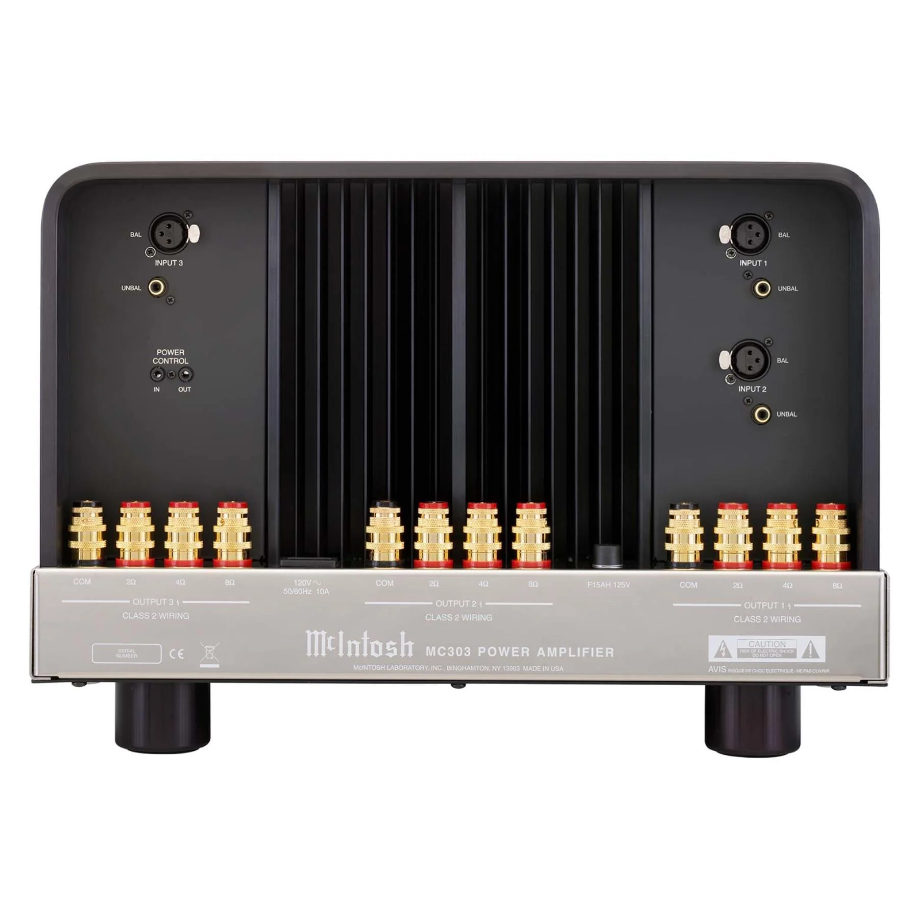 McIntosh MC303 3-Channel Solid State Amplifier - Image 2
