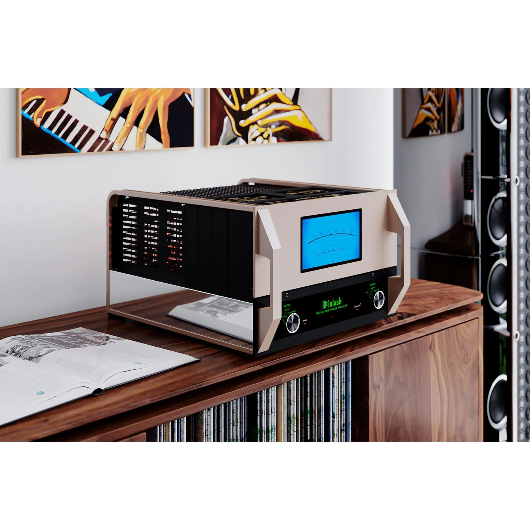 McIntosh MC3500 1-Channel Vacuum Tube Amplifier Mk II - Image 2