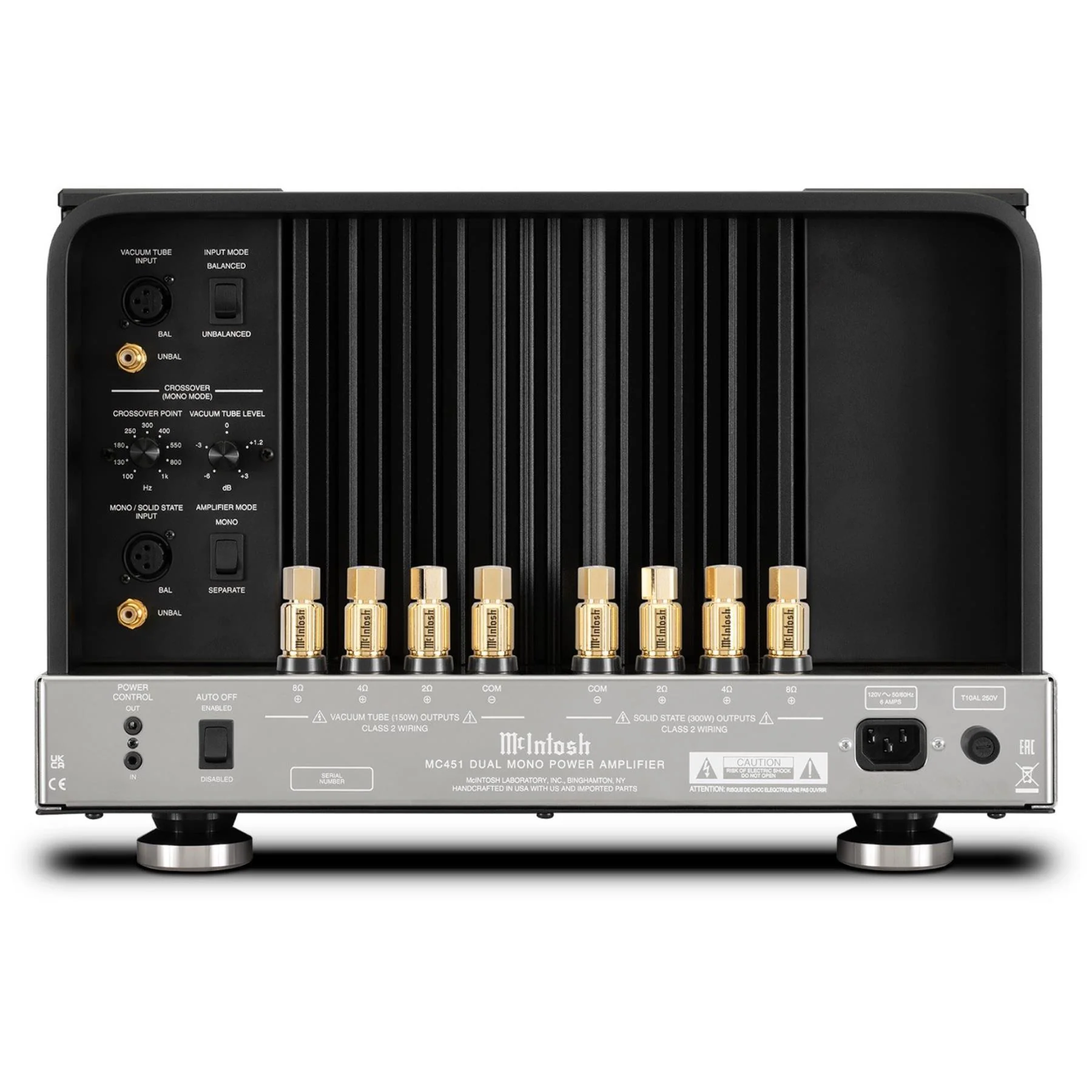 McIntosh MC451 Dual Mono Amplifier - Image 5