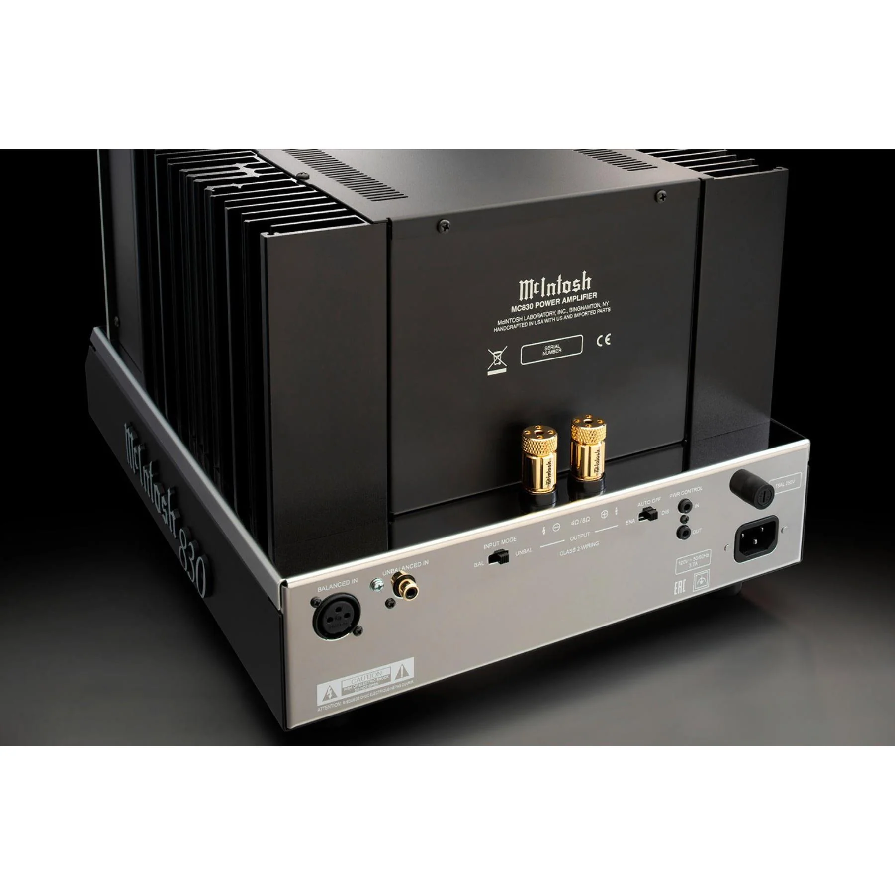 McIntosh MC830 1-Channel Solid State Amplifier - Image 7