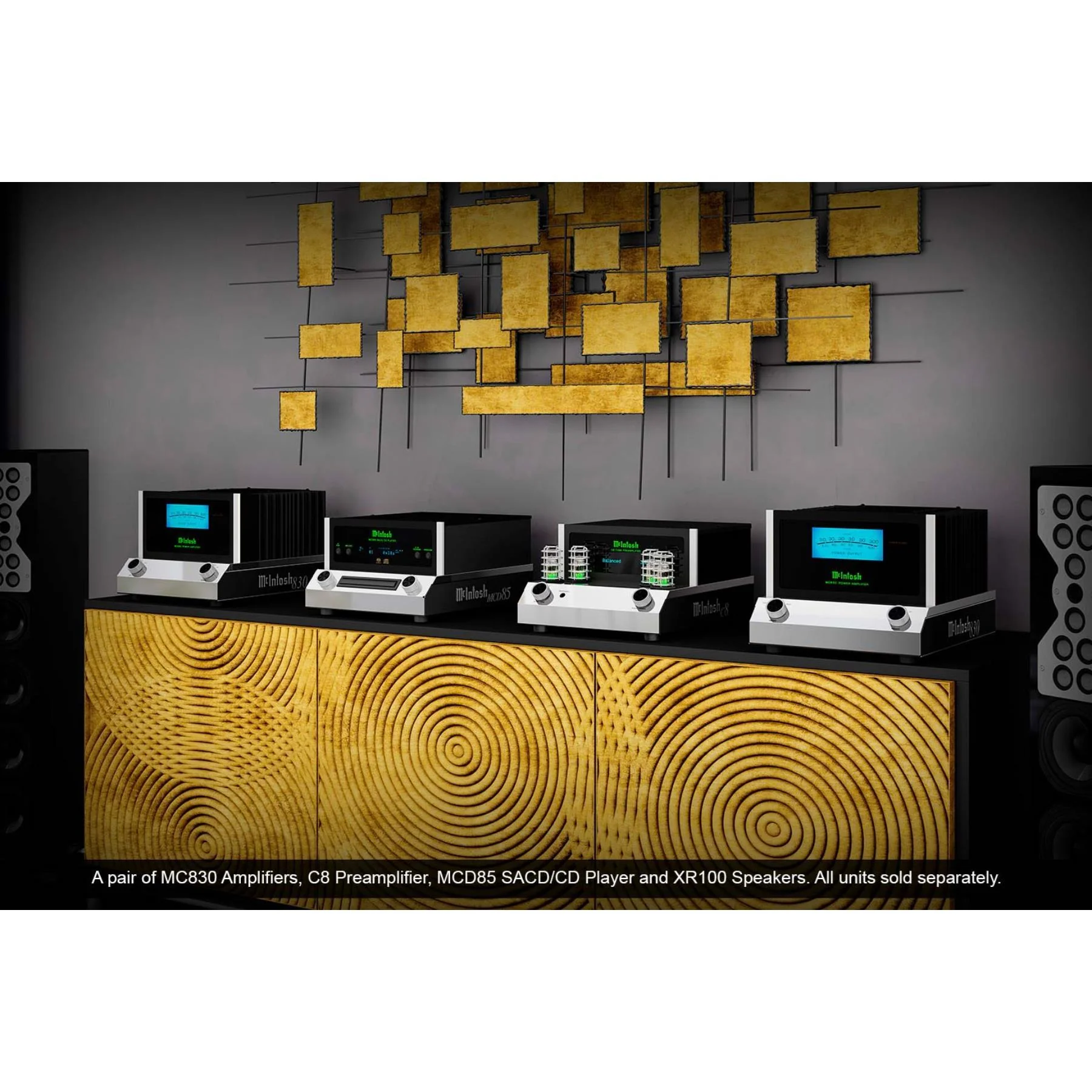 McIntosh MC830 1-Channel Solid State Amplifier - Image 9