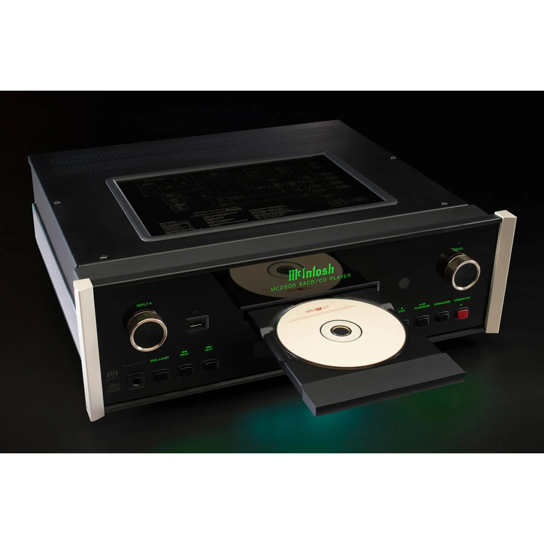 McIntosh MCD600 2-Channel SACD/CD Player - Image 8