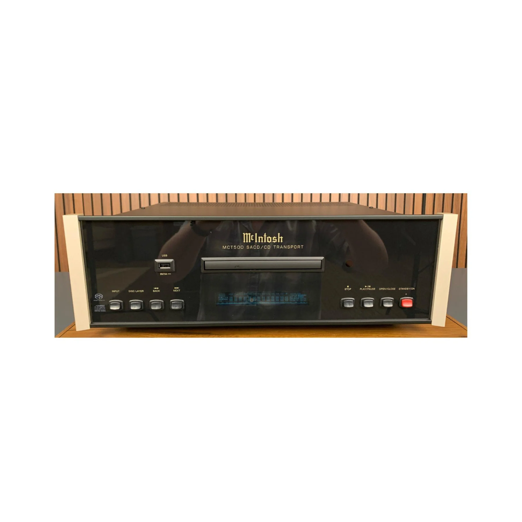 McIntosh MCT500 2-Channel SACD/CD Transport - Preowned - No Manufacturer Warranty