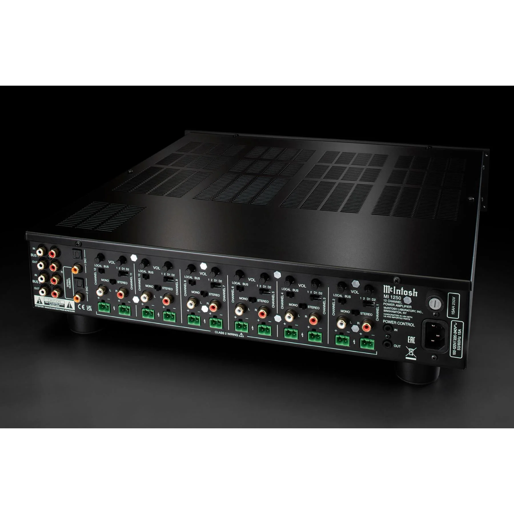McIntosh MI1250 12-Channel Digital Amplifier - Image 3