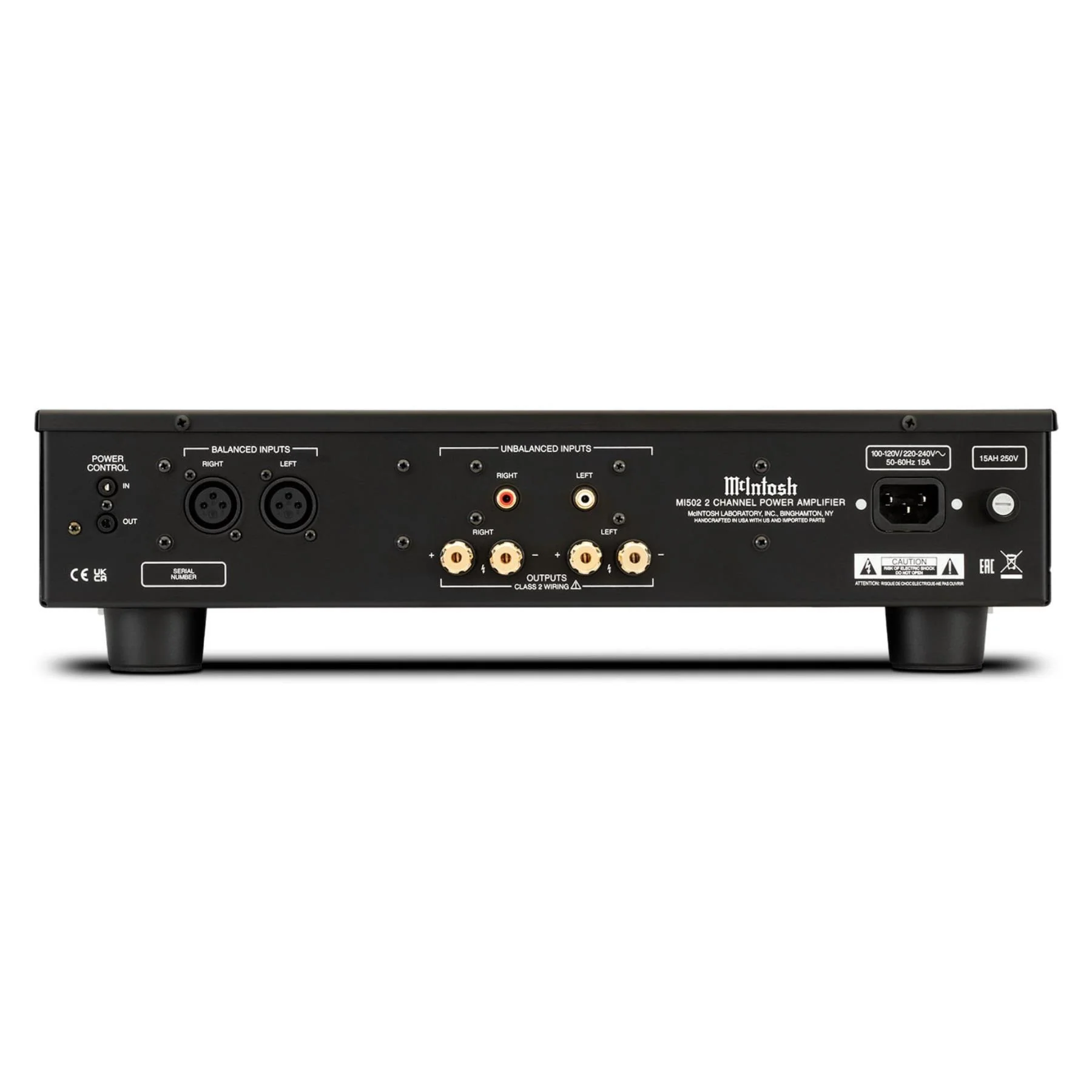 McIntosh MI502 2-Channel Digital Amplifier - Image 2