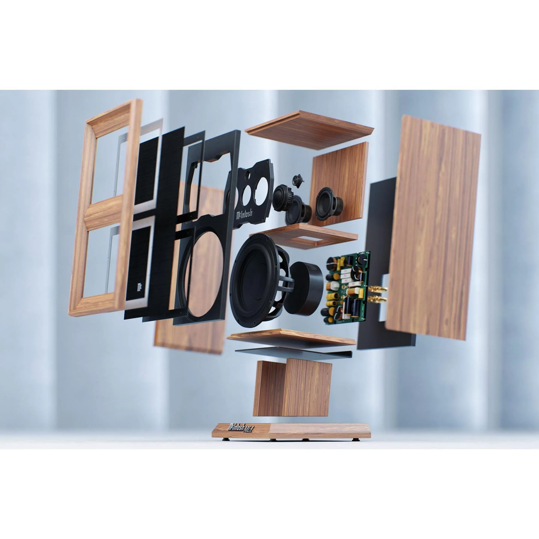 McIntosh ML1 Loudspeaker Mk II with Matching Speaker Stand - Image 8