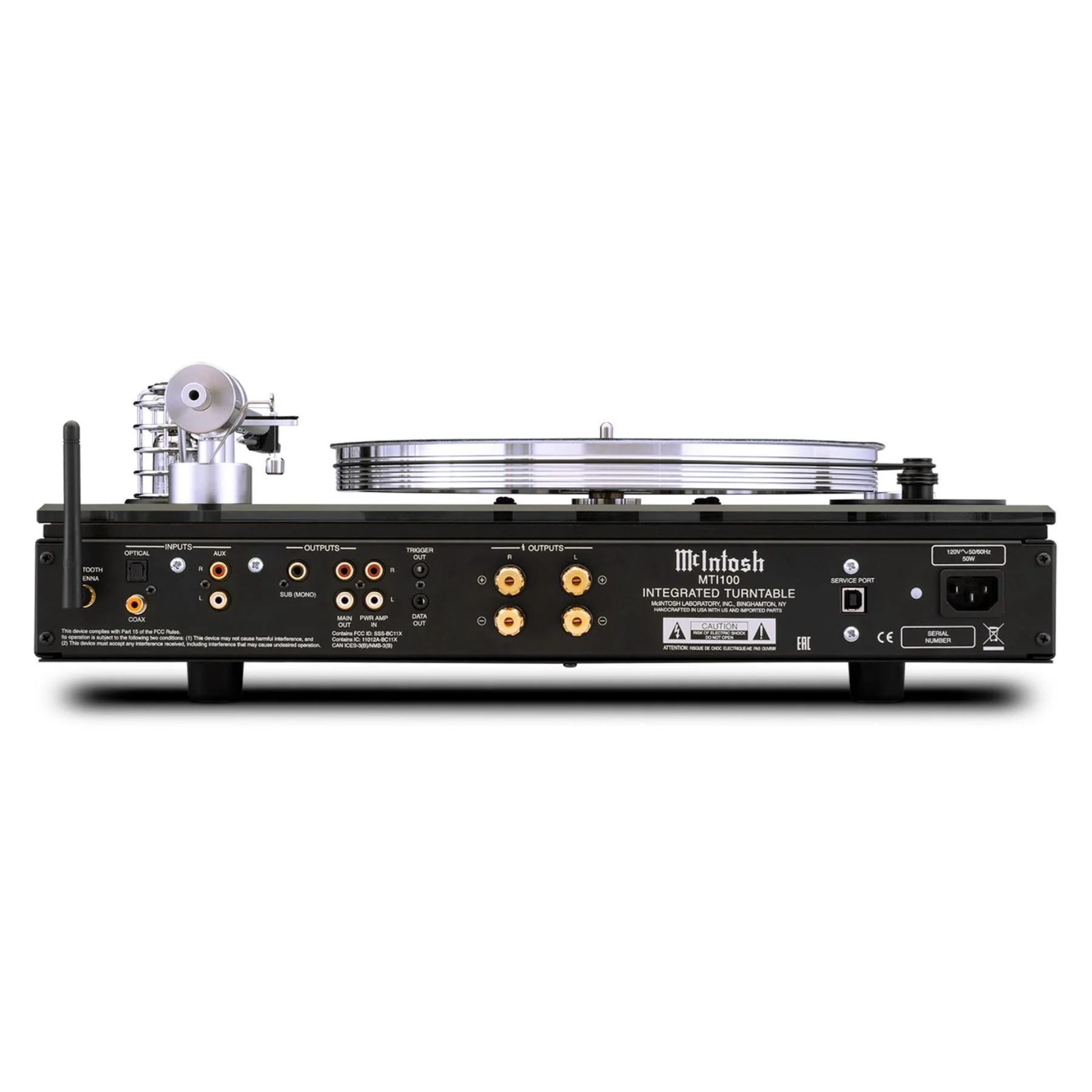 McIntosh MTI100 Integrated Turntable - Image 7