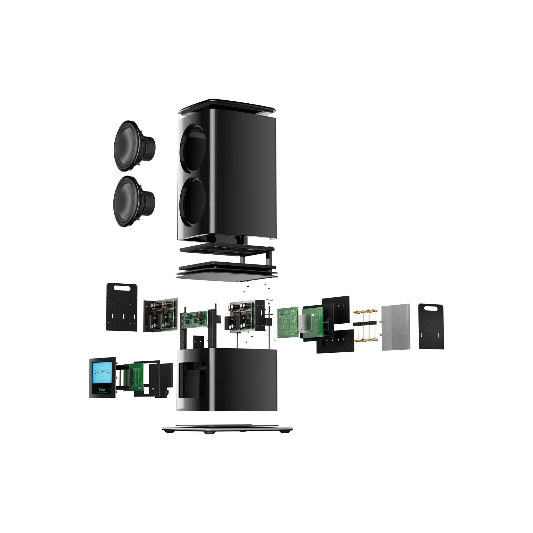 McIntosh PS1K Powered Subwoofer - High-Power Bass for Home Audio Systems - Image 6