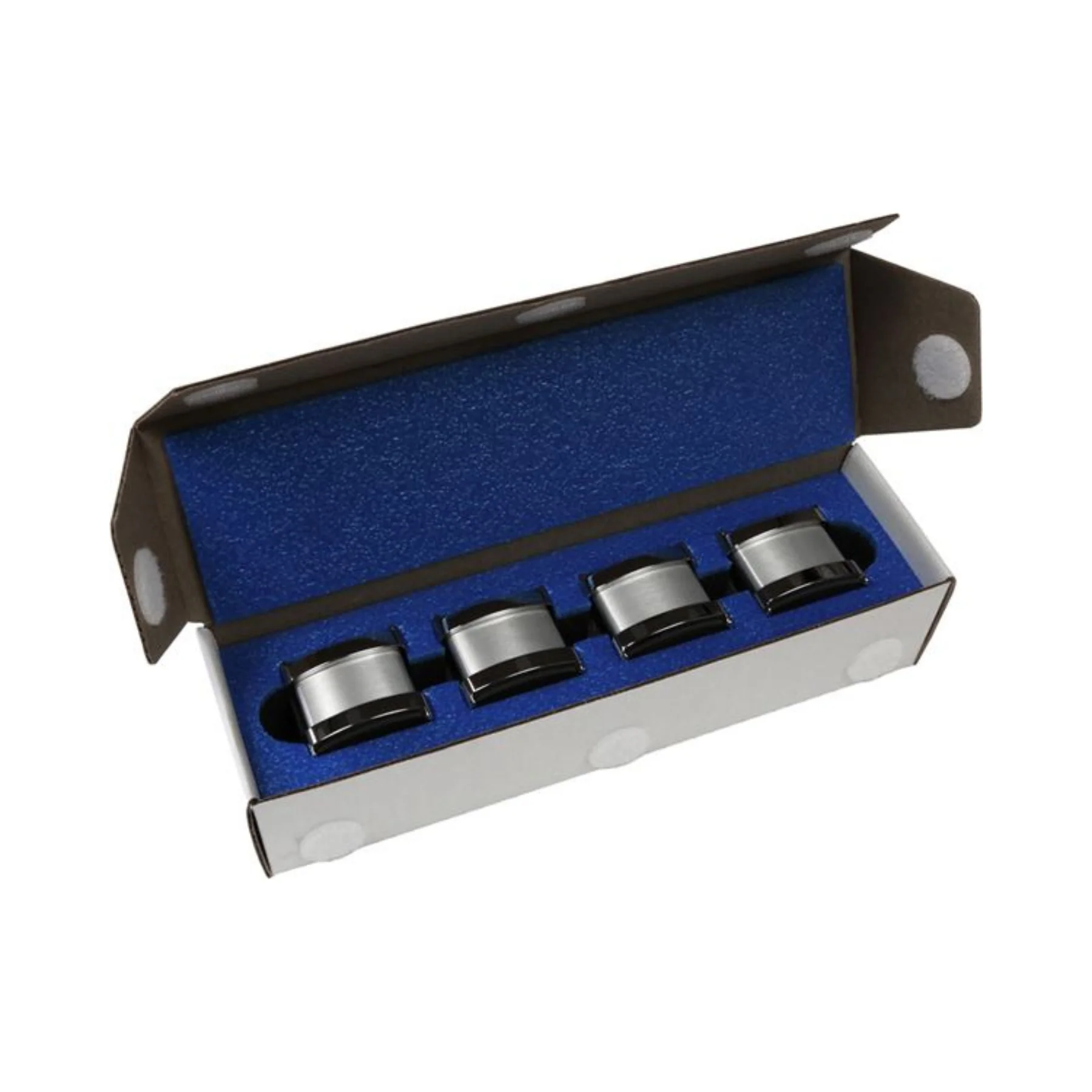 MOON Bridge (Silver) - Set of four (4) extension Pad feet - Please call 877-744-1179 for a discount on an Open-box unit