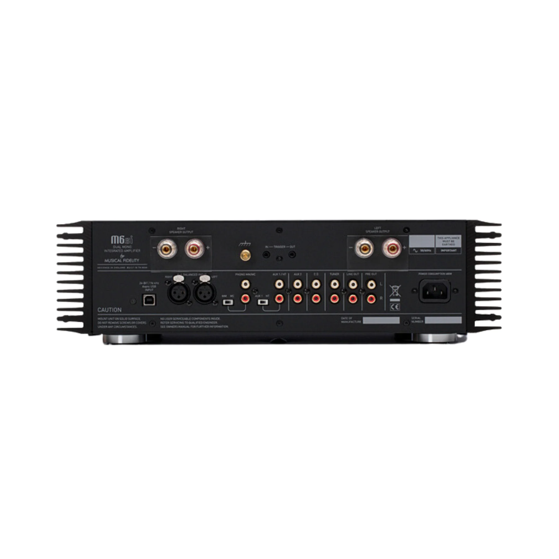 Musical Fidelity M6si - Integrated Amplifier (Black) - Clearance / Open Box - Image 2