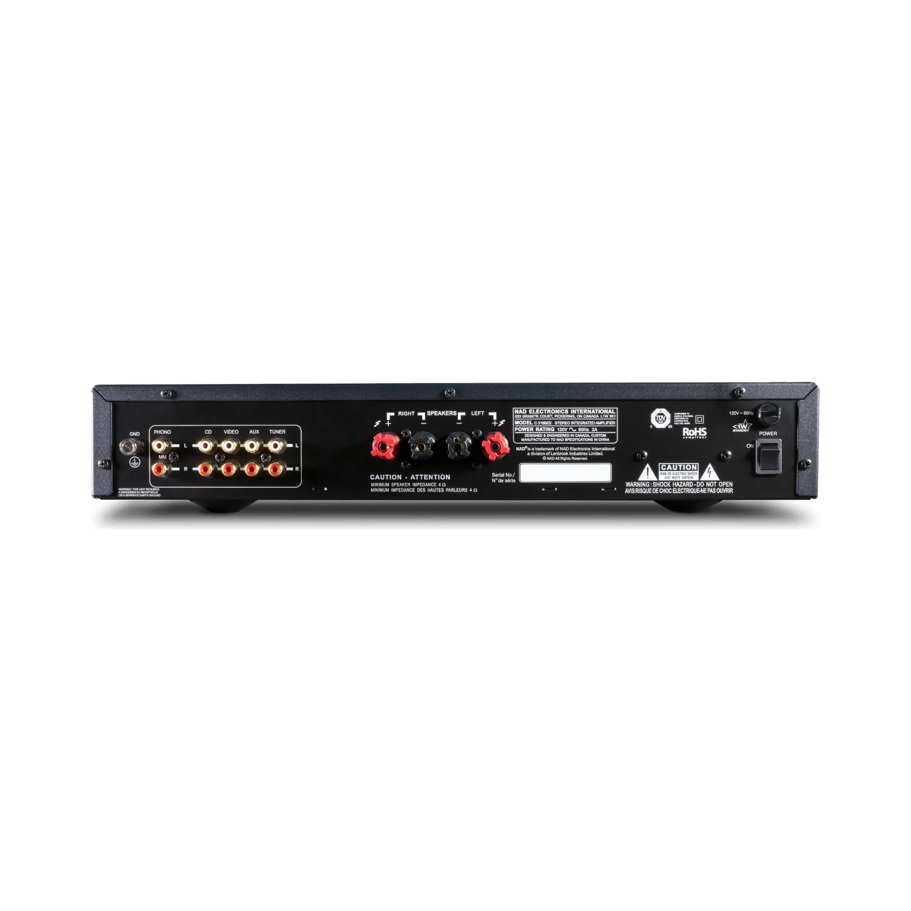 NAD C 316BEE V2 Integrated Amplifier & Bluesound NODE Music Streamer Bundle - Image 2