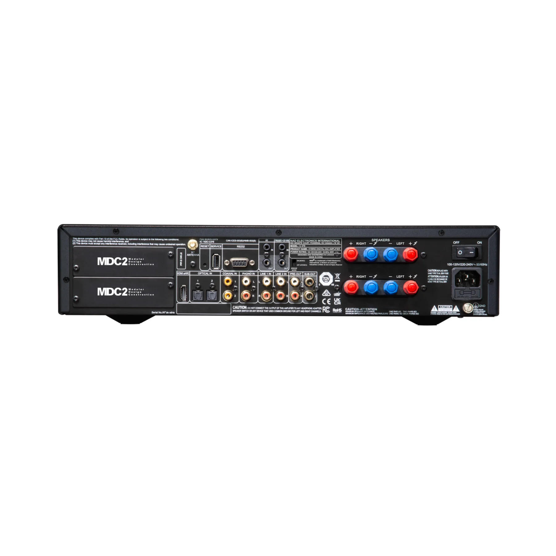 NAD C379 Integrated Amplifier - Image 2