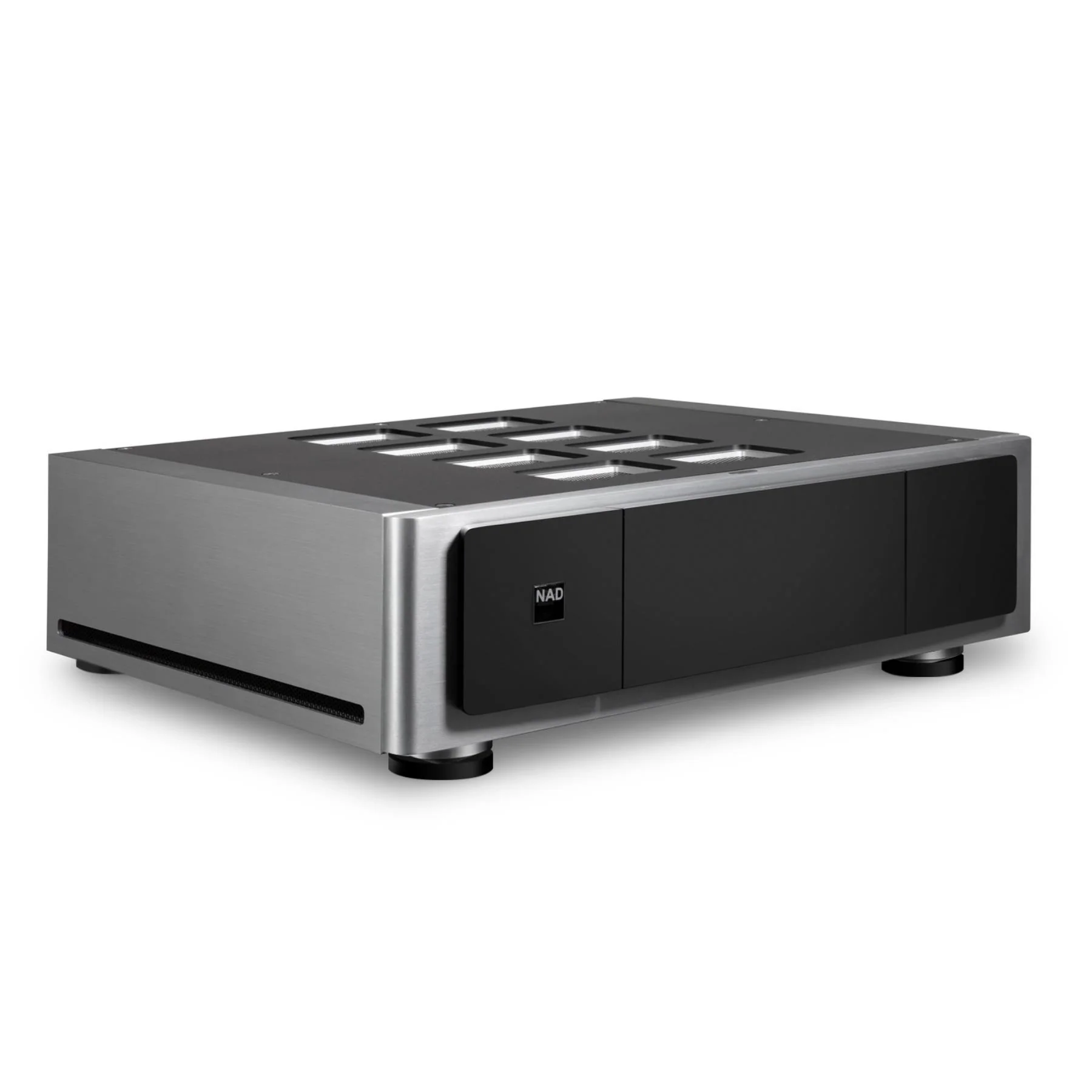 NAD M23 V2 200 x 2 Power Amp-Black/Silver - Image 4