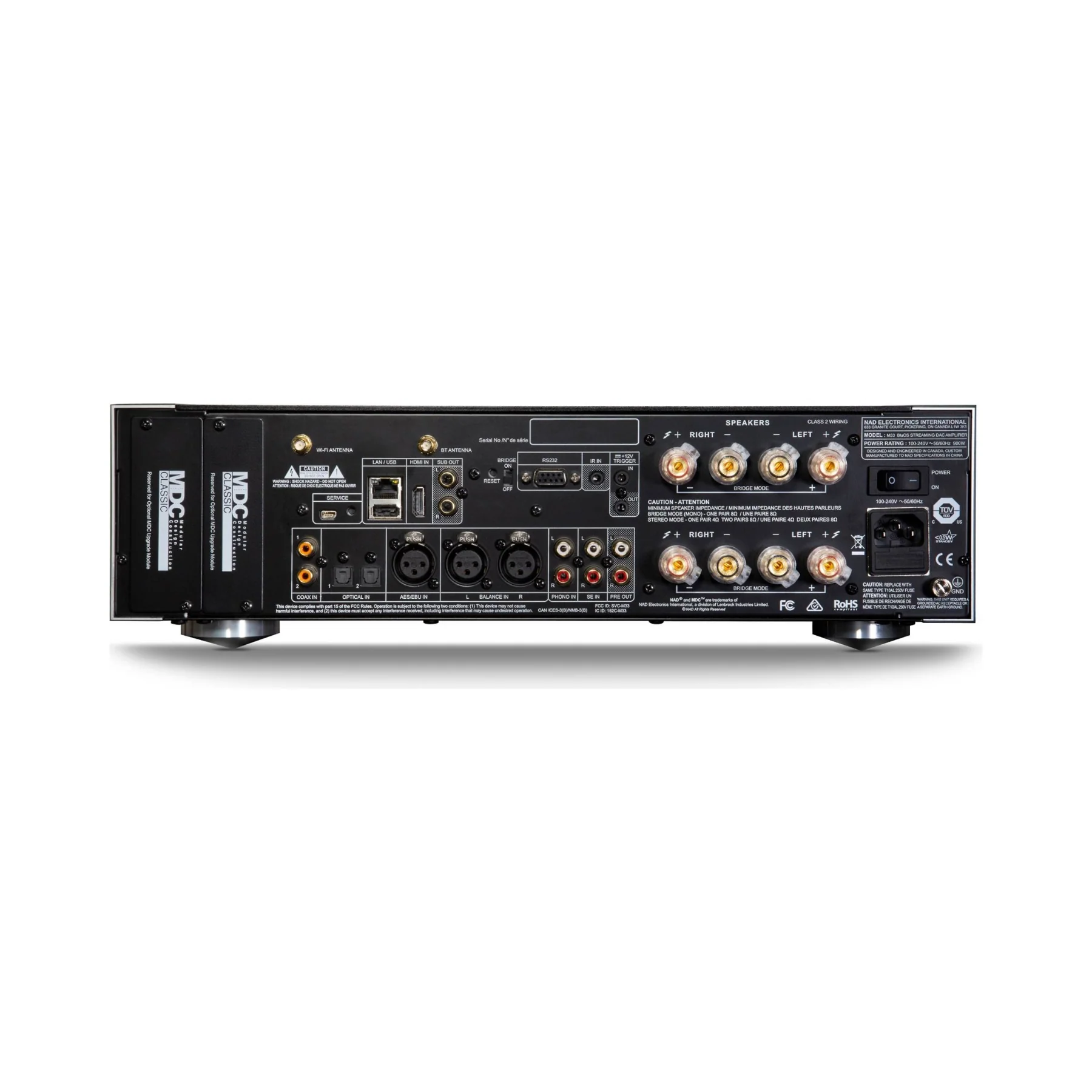 NAD M33 - BluOS Streaming DAC Amplifier - Image 2