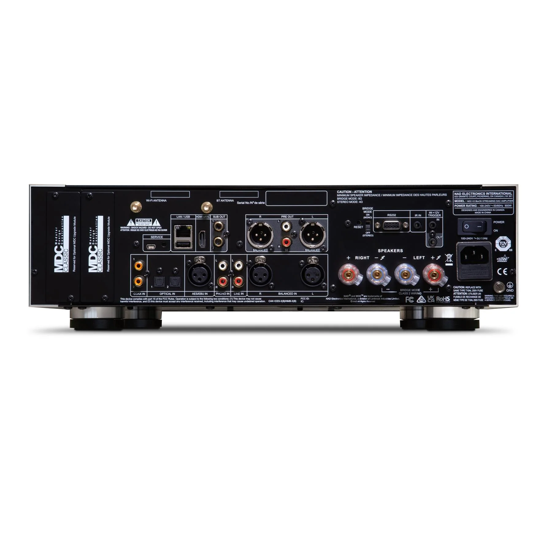 NAD M33 V2 BluOS Streaming Integrated Amp - Image 2
