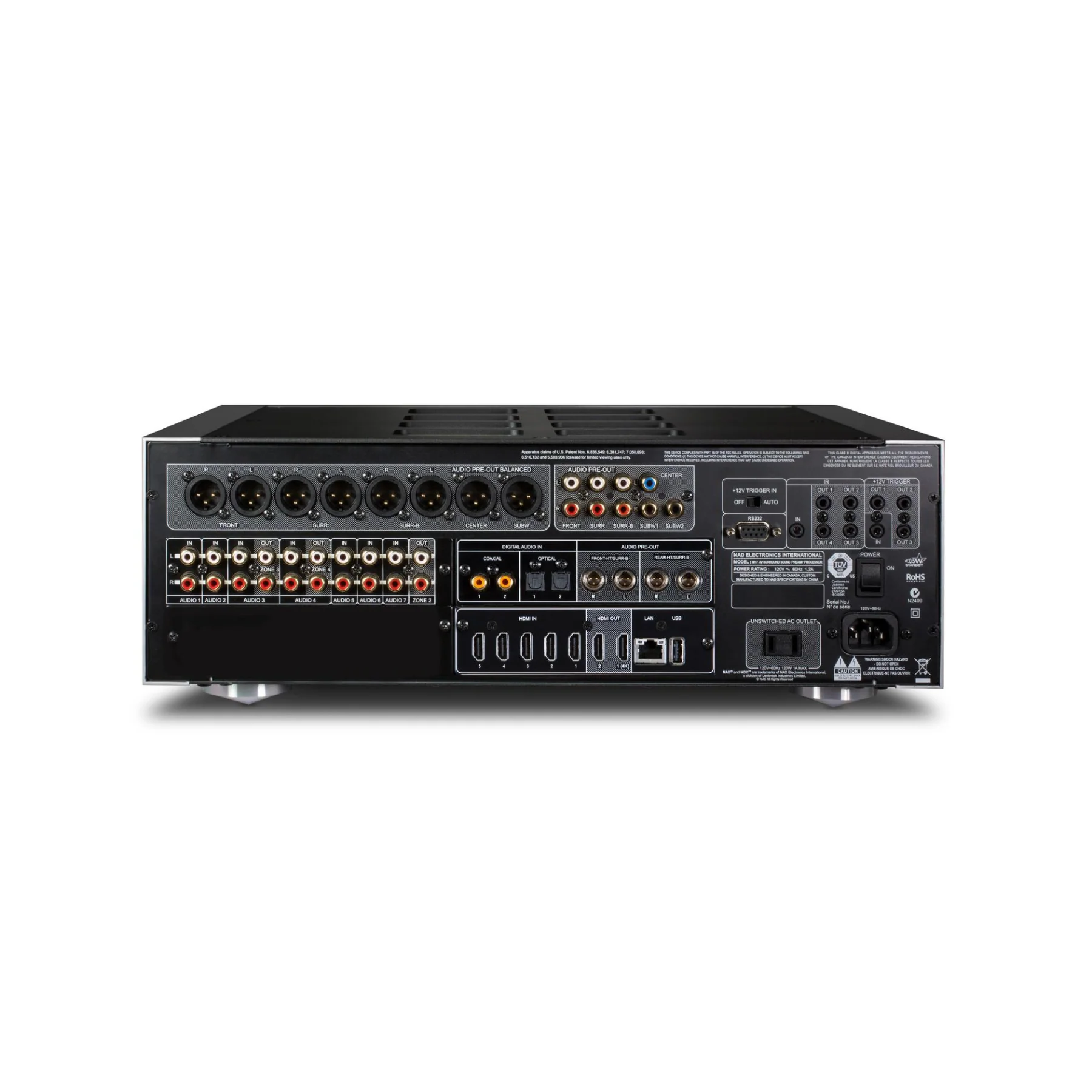 NAD Masters Surround Sound Preamp M17 V2i - Image 2