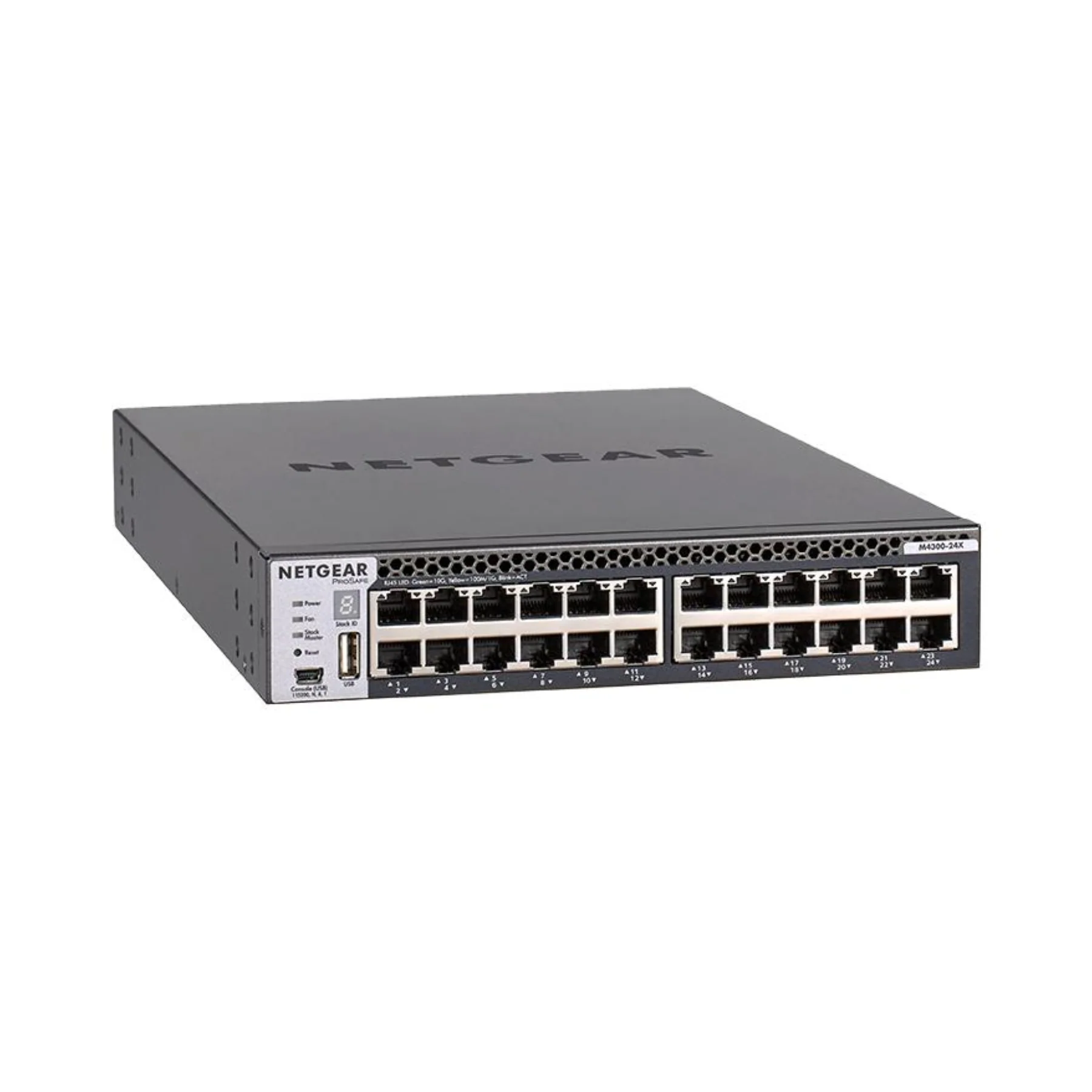 NETGEAR M4300-24X (XSM4324CS) 24x10G and 4xSFP+ (Shared) Managed Switch - Clearance / Open Box