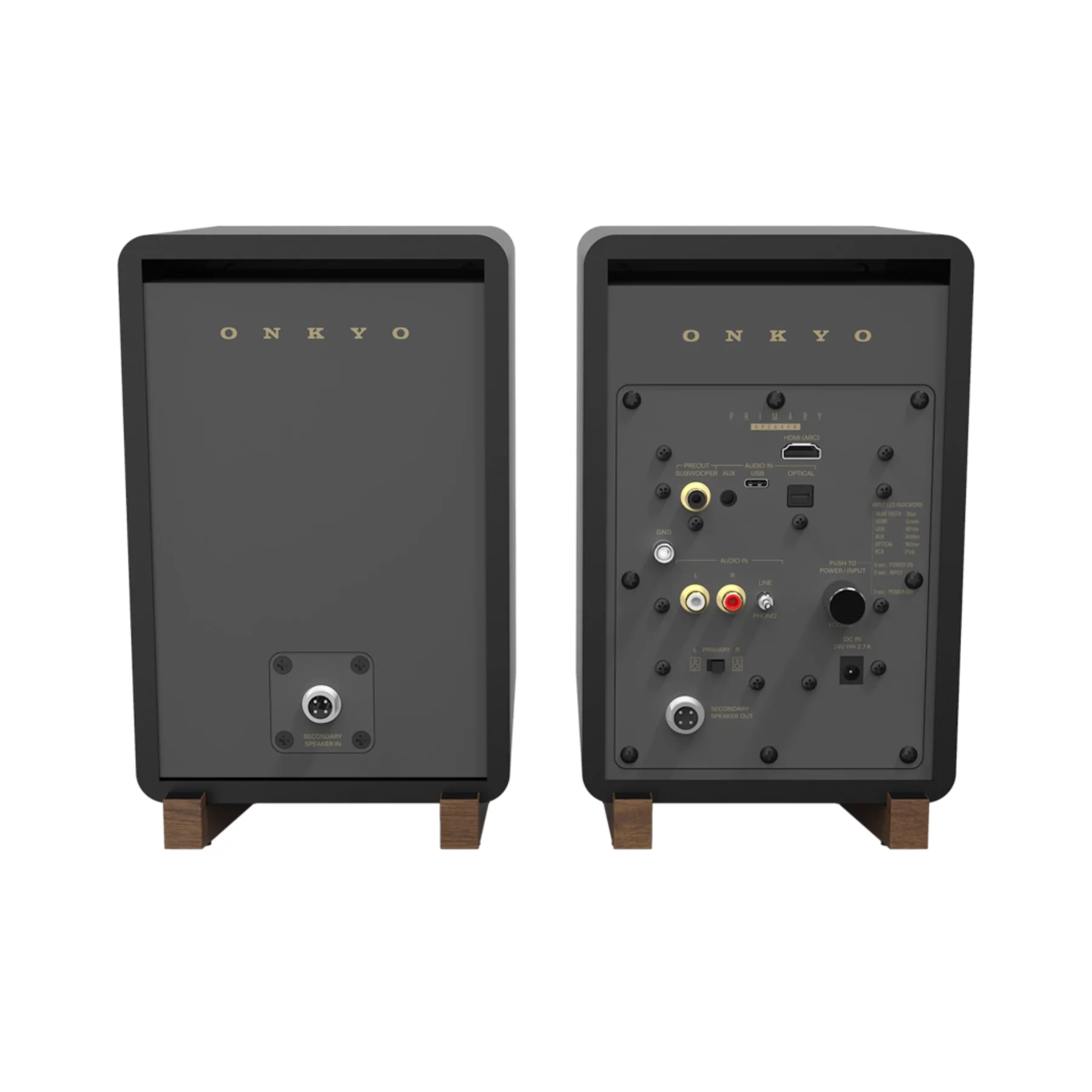 Onkyo GX-30ARC Powered Speakers with HDMI ARC - Clearance / Open Box - Image 12