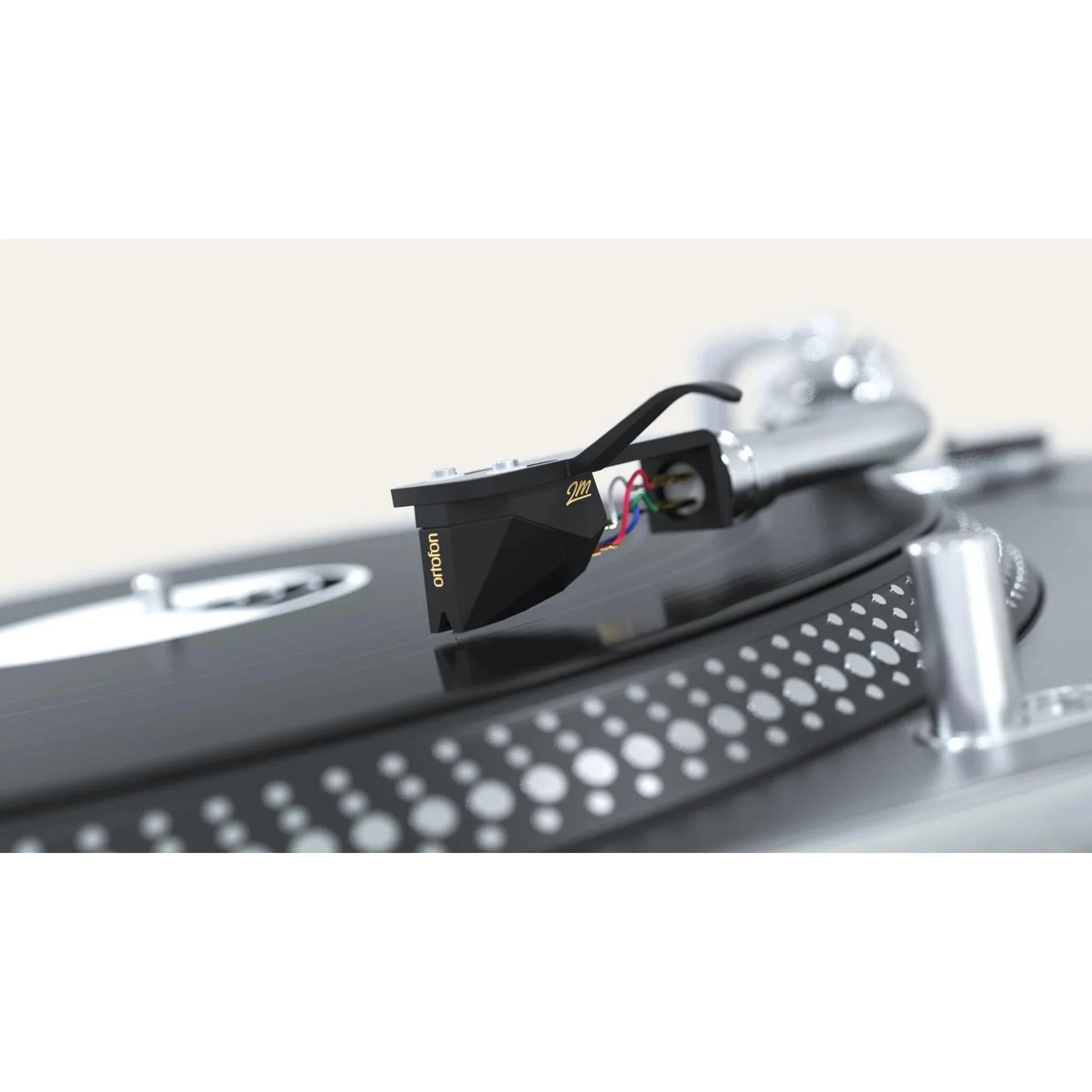 Ortofon 2M Black Moving Magnet Cartridge Premounted on SH-4 Headshell - Image 4