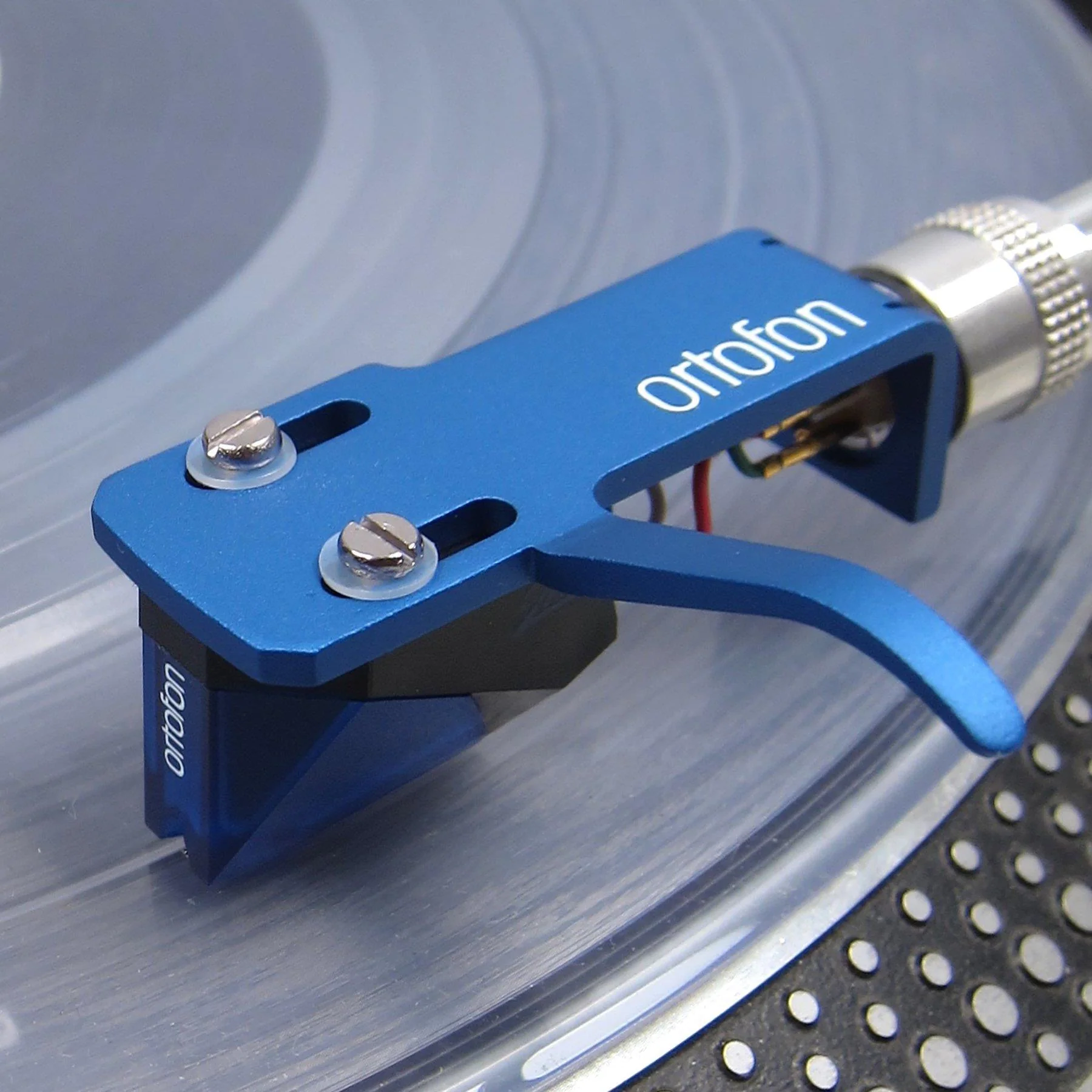 Ortofon 2M Blue Cartridge Mounted on SH-4 Headshell - Discontinued - Image 2