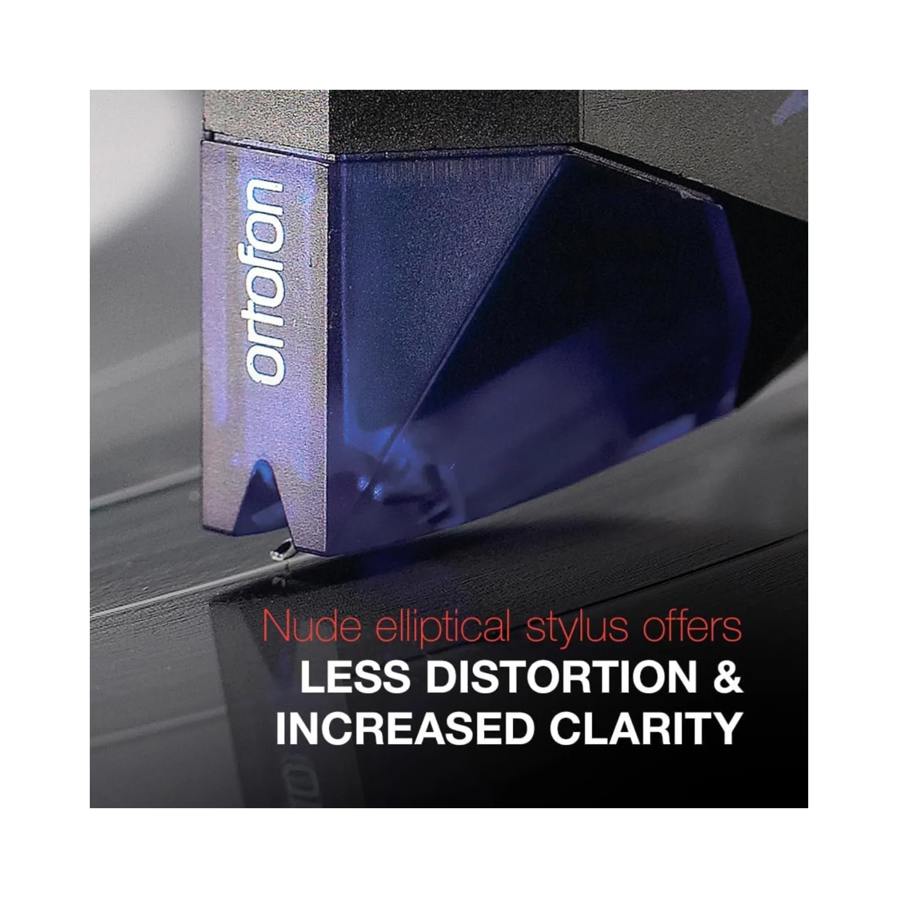 Ortofon 2M Blue Premounted on SH-4 Black Headshell - Clearance / Open Box - Image 5