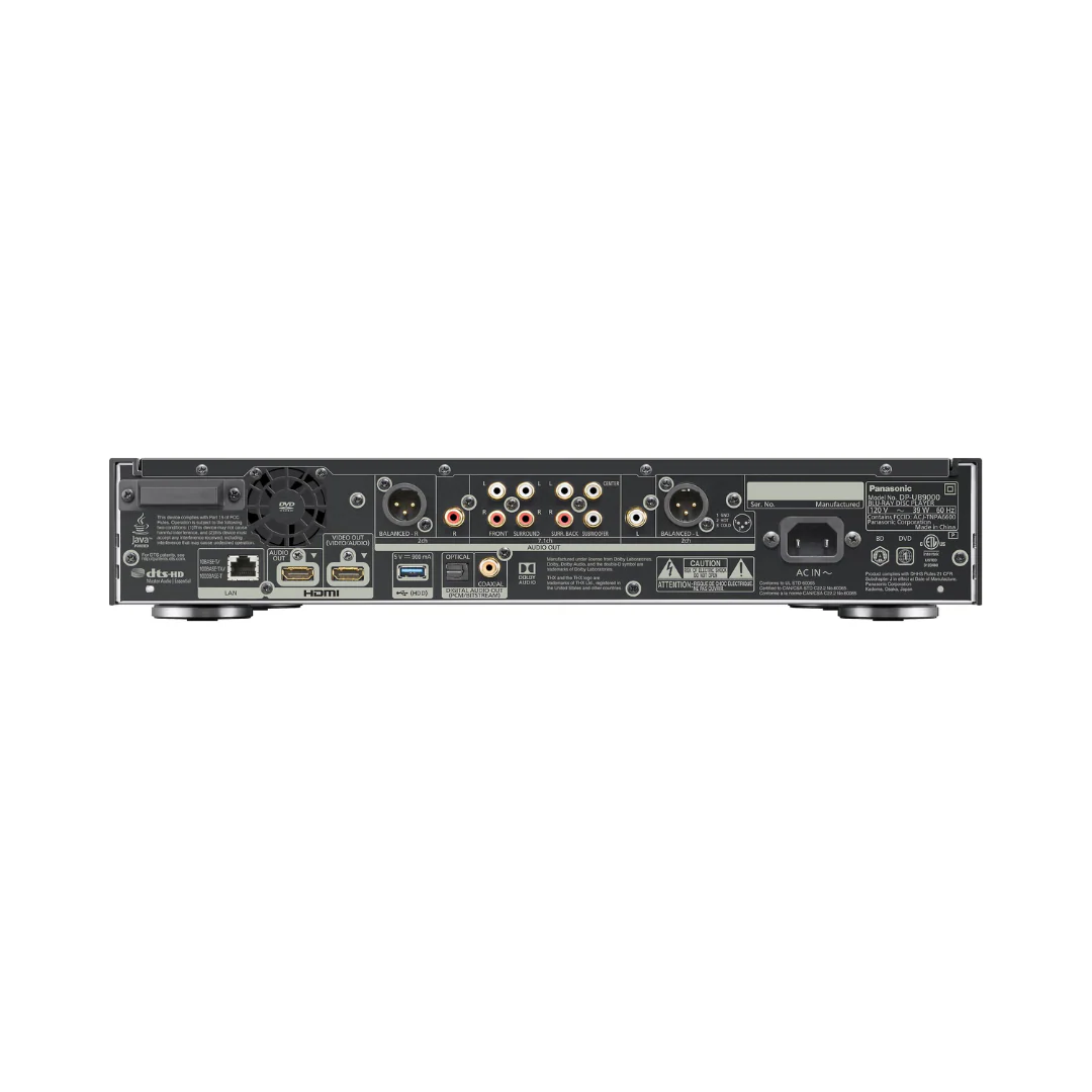 Panasonic DP-UB9000P1K 4K Ultra HD Blu-ray Player Clearance / Open Box - Image 2