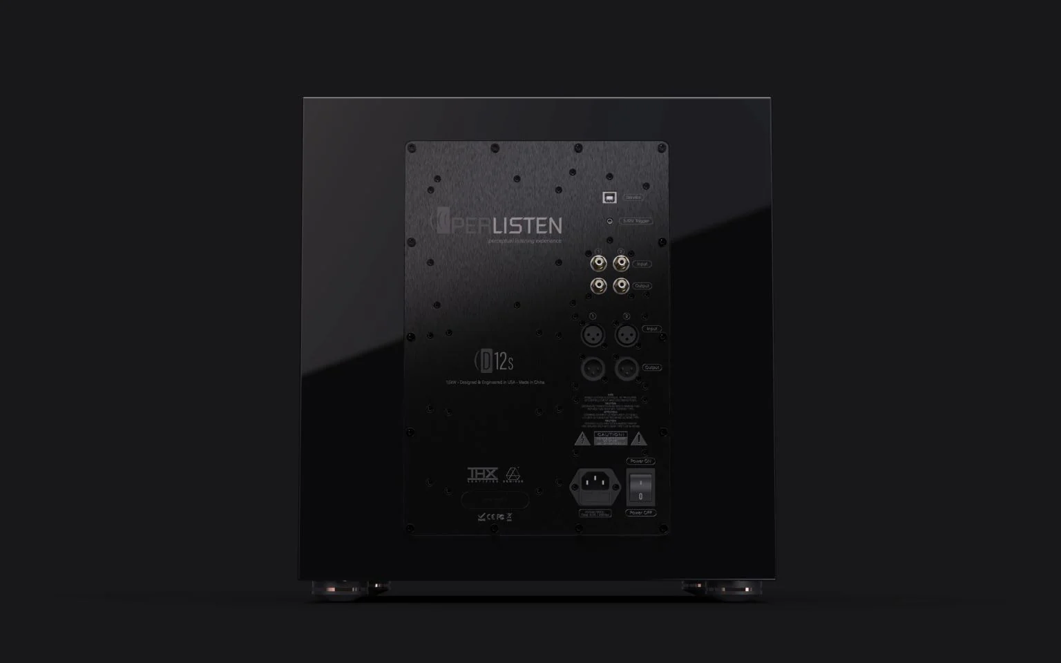Perlisten Audio D12s - Subwoofer (Piano Black) - Image 4