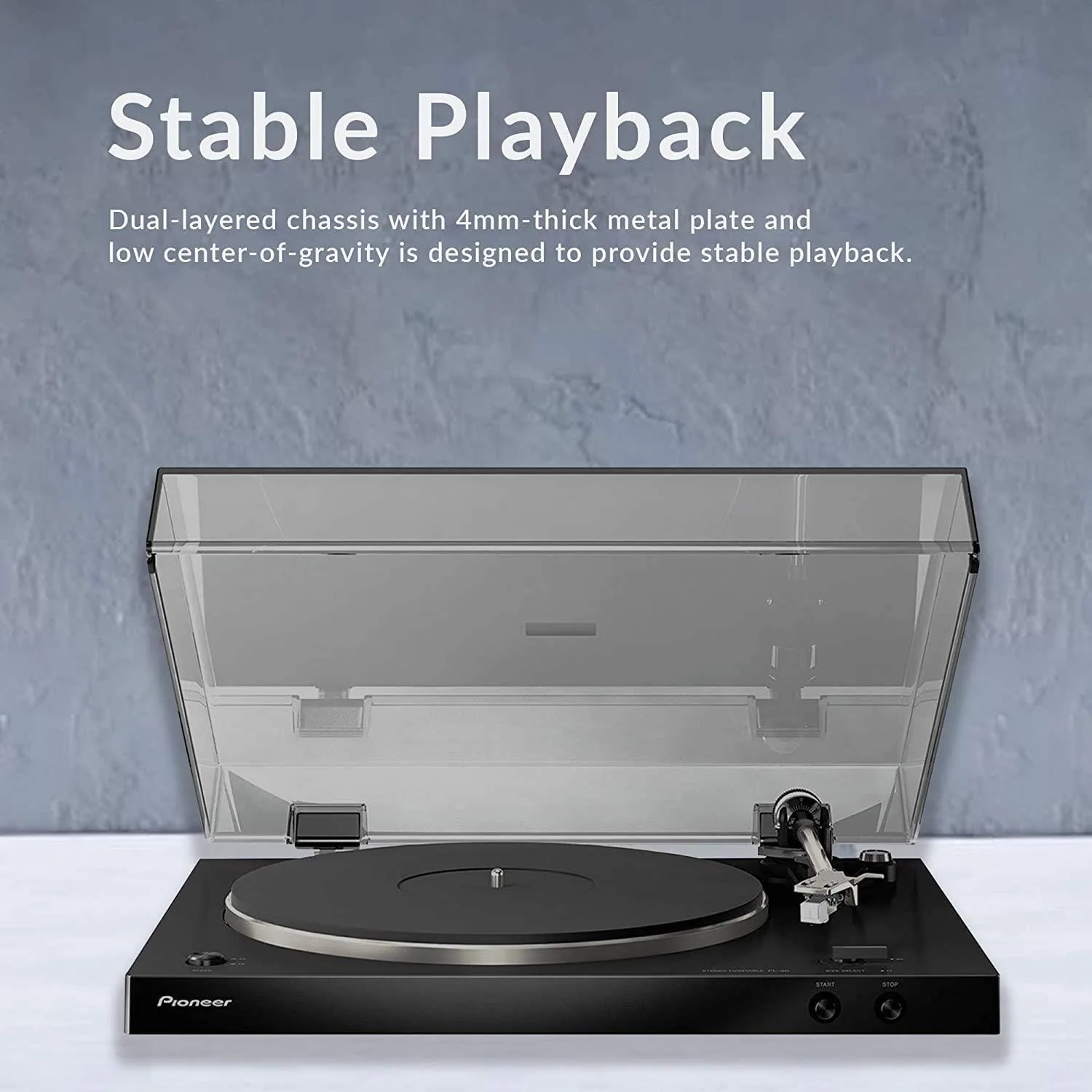 Pioneer PL-30-K Turntable - Image 3