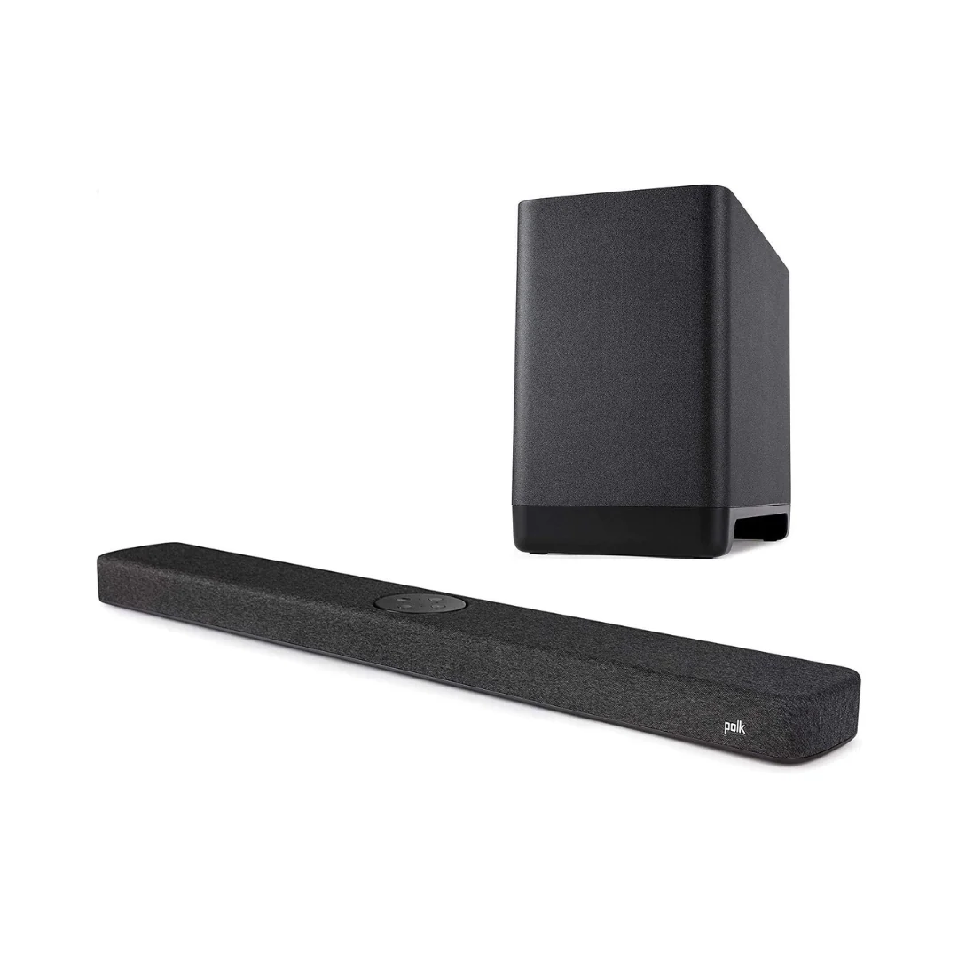 Polk React Sound Bar & Polk React 7" Subwoofer