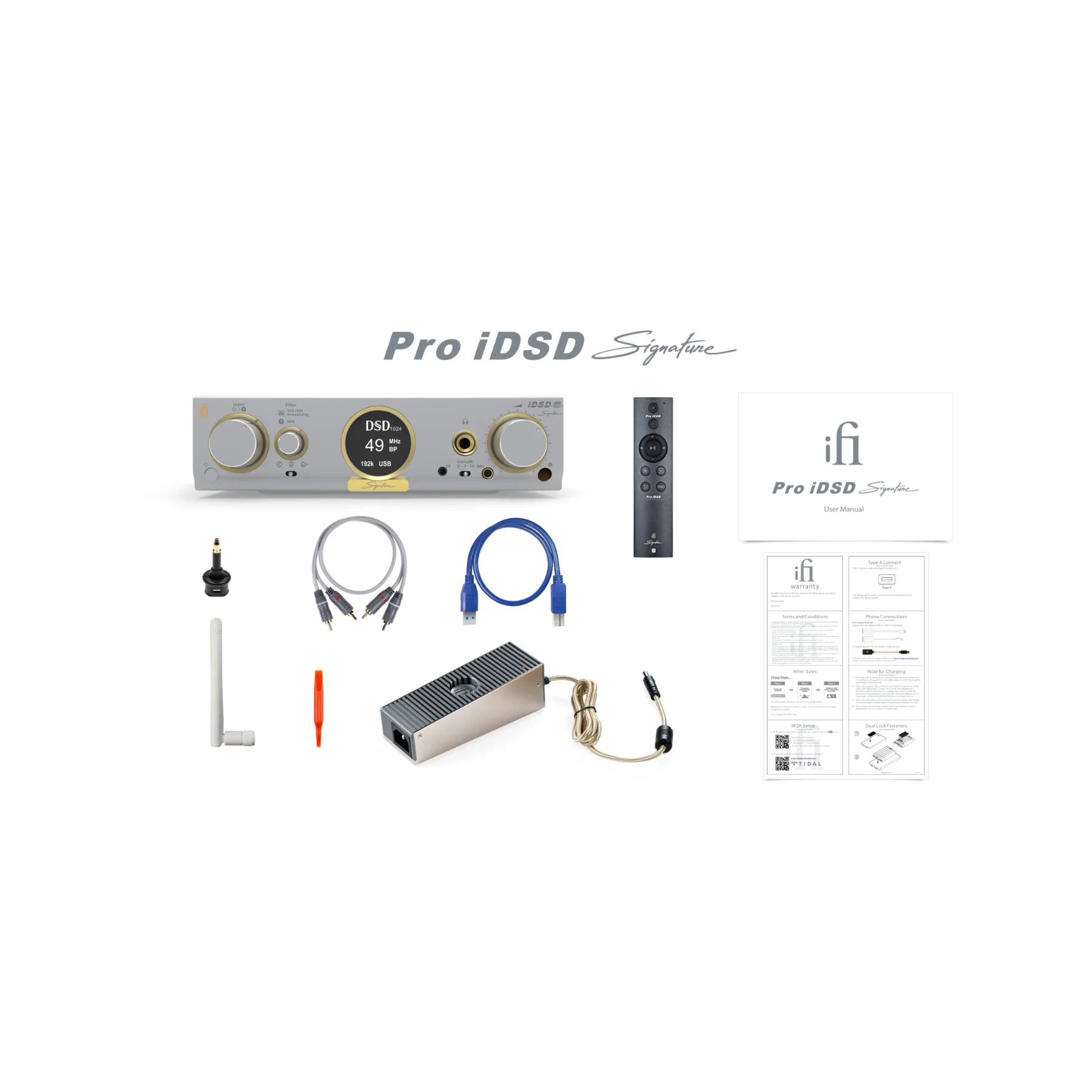 iFi Audio Pro iDSD Signature - Desktop DAC/Tube/Solid State/Headphone Amplifier - Image 4