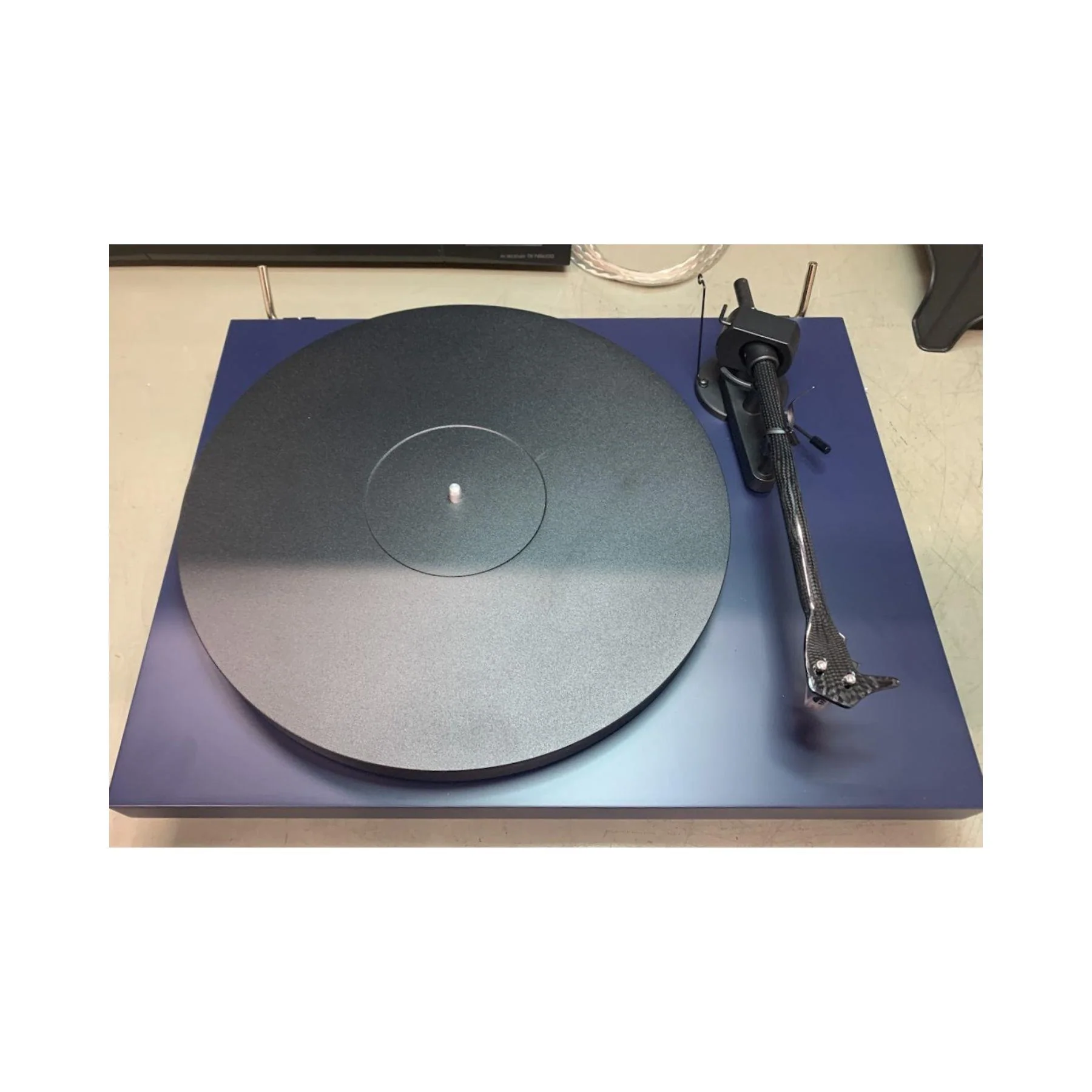 Pro-Ject Carbon EVO 2 Turntable - Satin Steel Blue - Clearance / Open Box