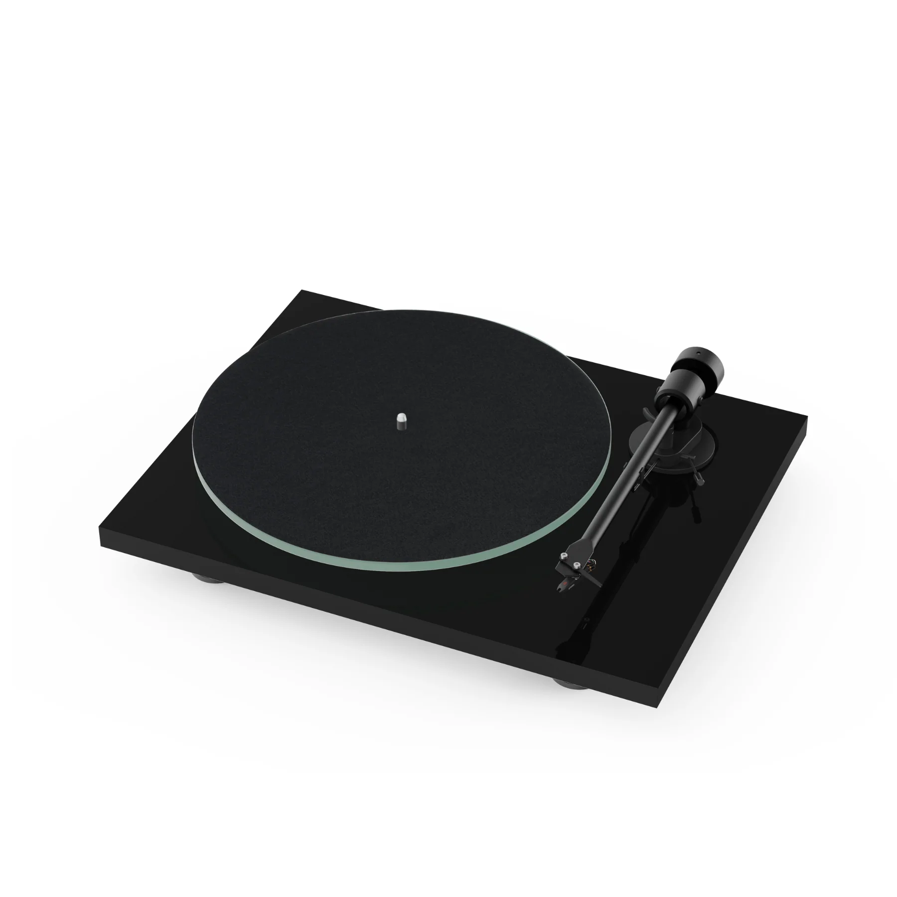 Pro-Ject T1 EVO Turntable (Gloss Black) - Clearance / Open Box