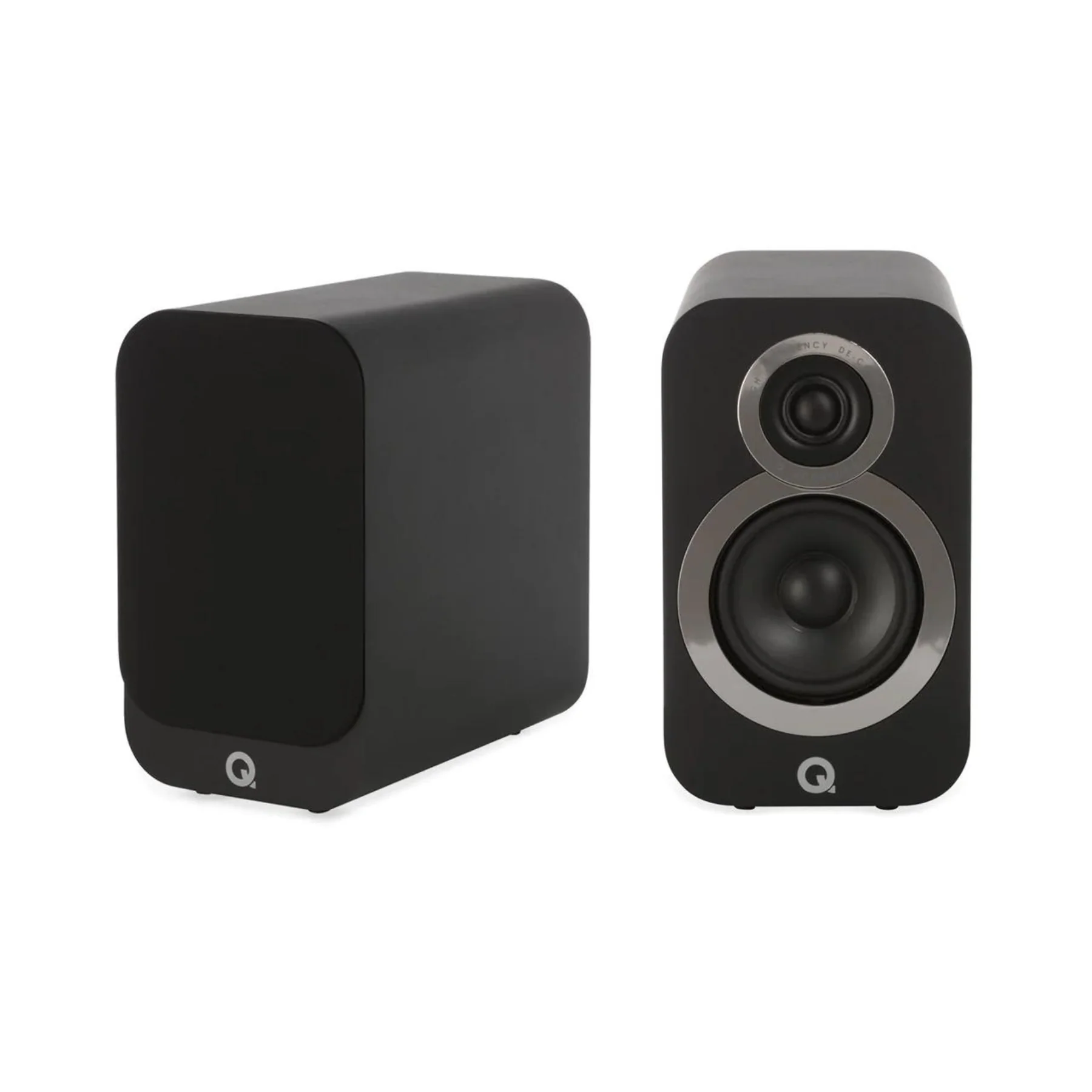 Q Acoustics 3010i Bookshelf Speakers (Carbon Black) - Clearance / Open Box - Image 2