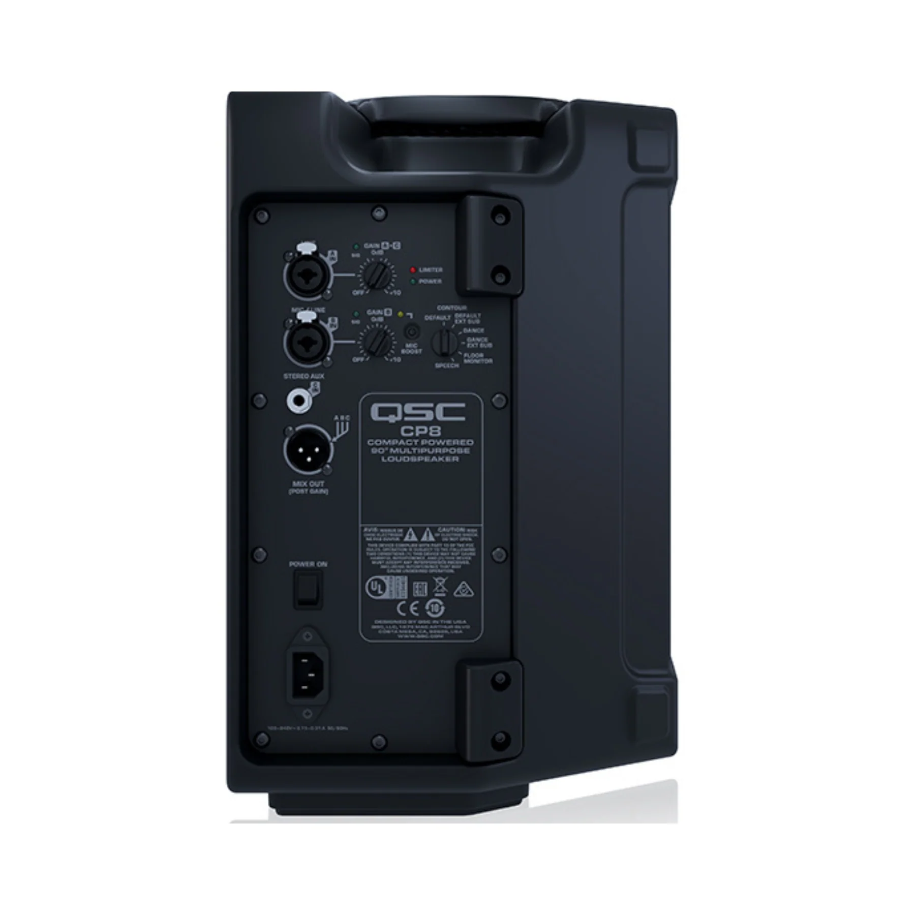 QSC CP8 1000 Watt Compact Loudspeaker - Image 2