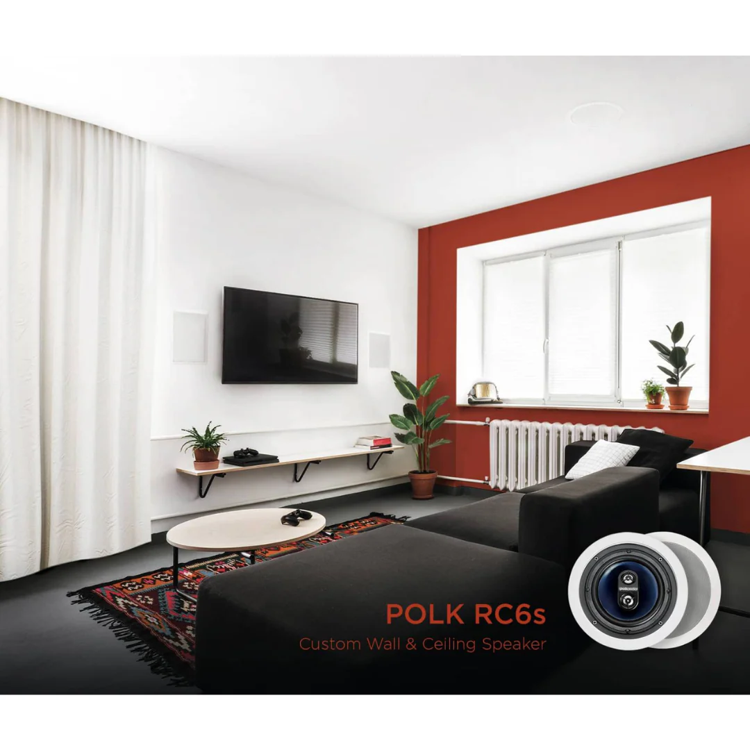 Polk Audio RC6S In-Ceiling Stereo Speaker with 6.5" Driver - Image 4